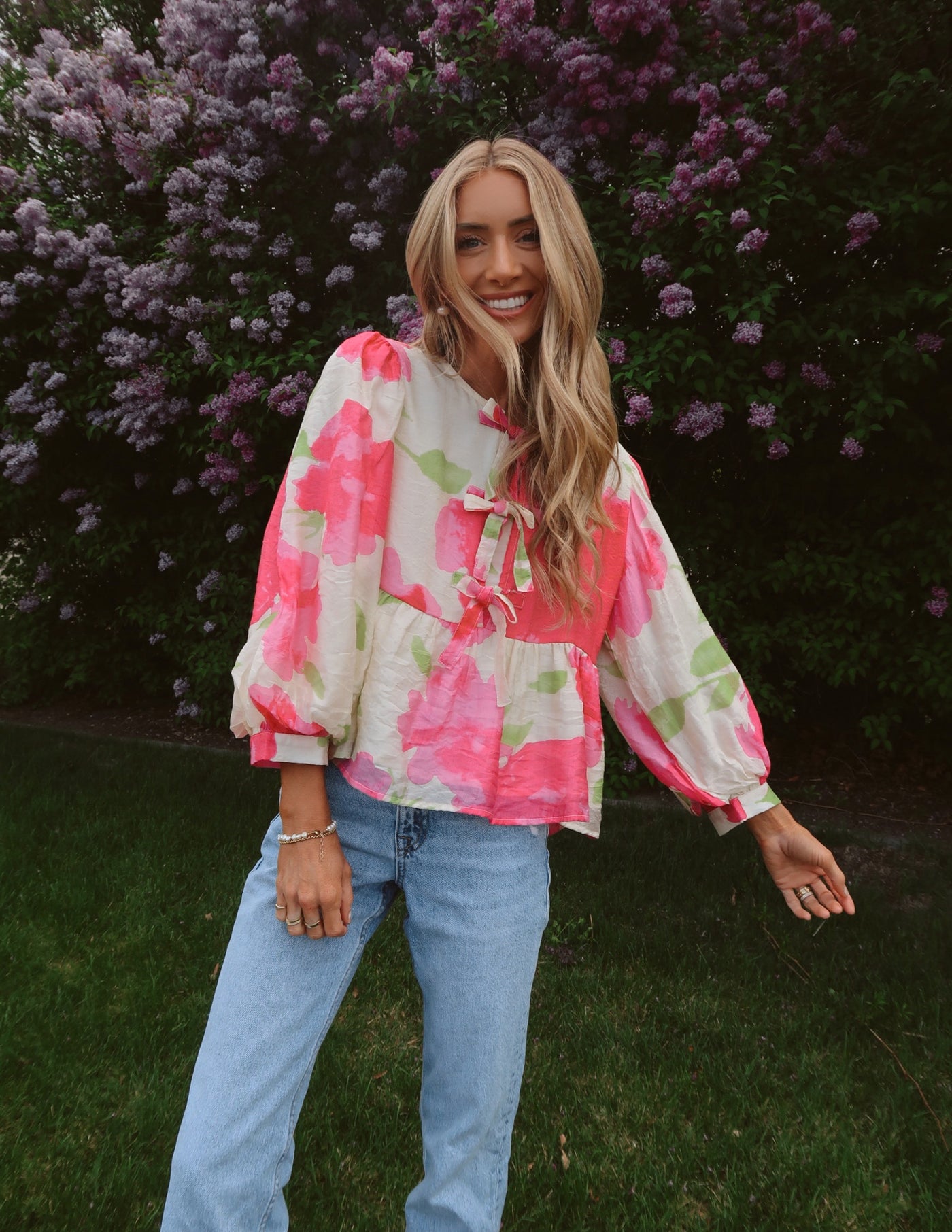 Malia Floral Top