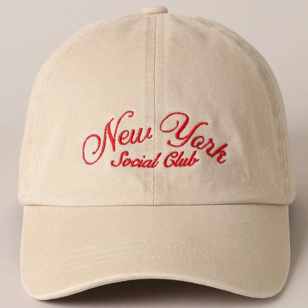 New York Social Club Baseball Hat