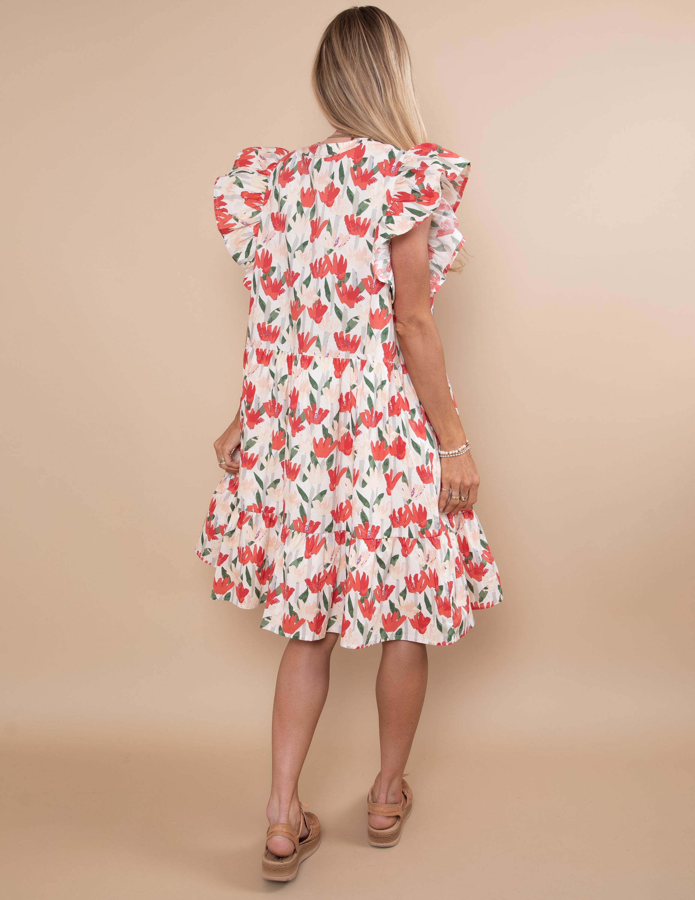 Marian Floral Dress