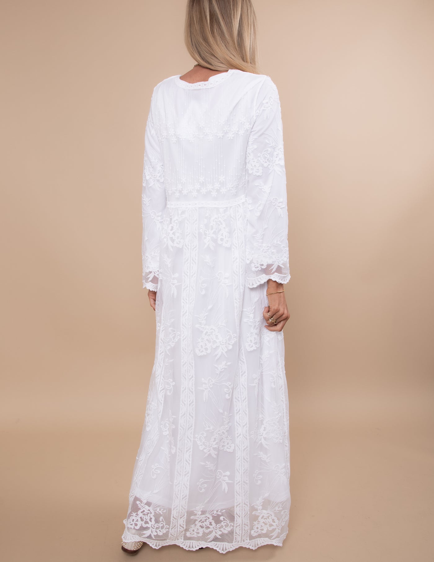 Julia Lace Maxi Temple Dress