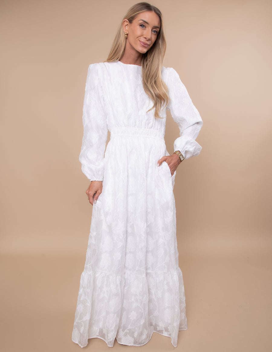 Bliss Textured Maxi Dress