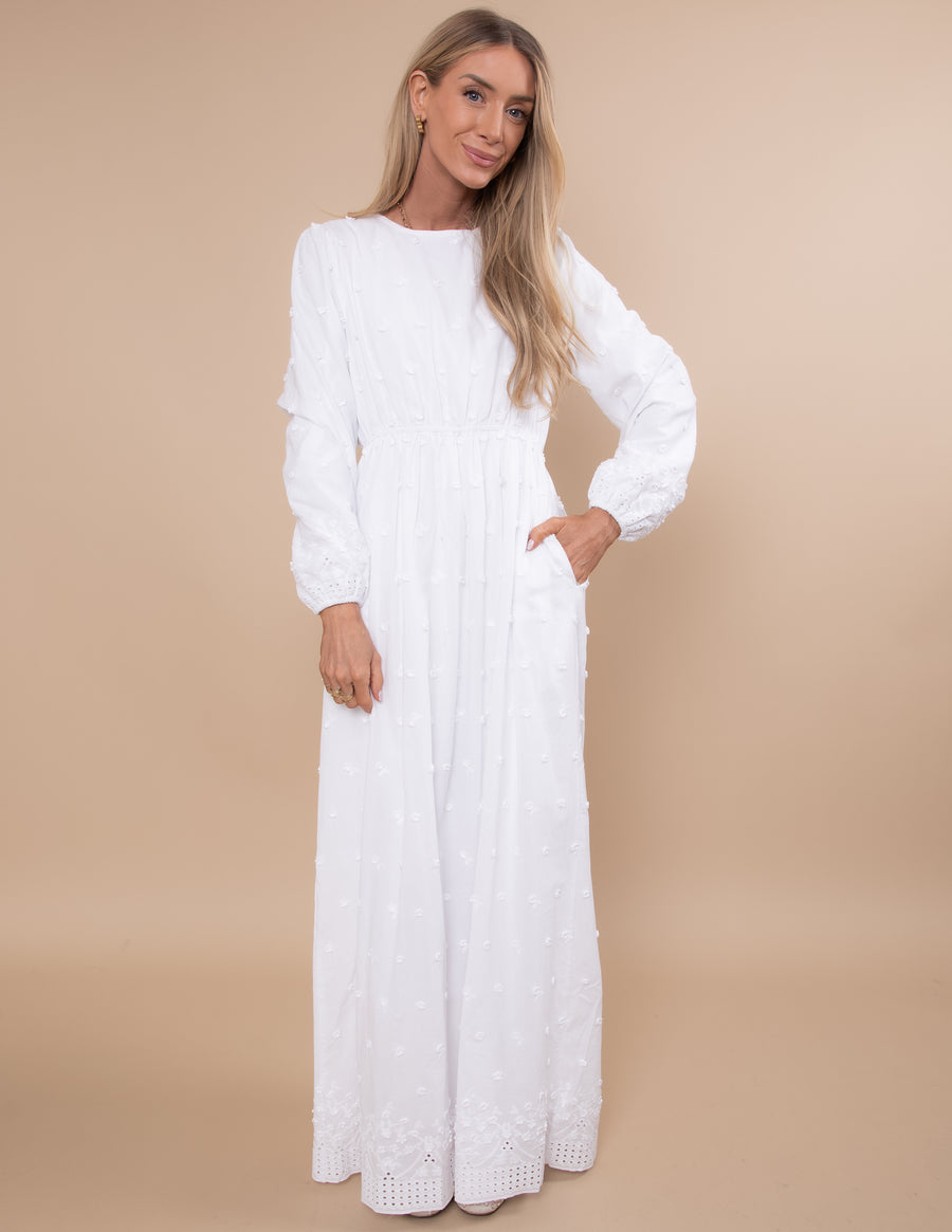 Candace Eyelet Embroidered Dress