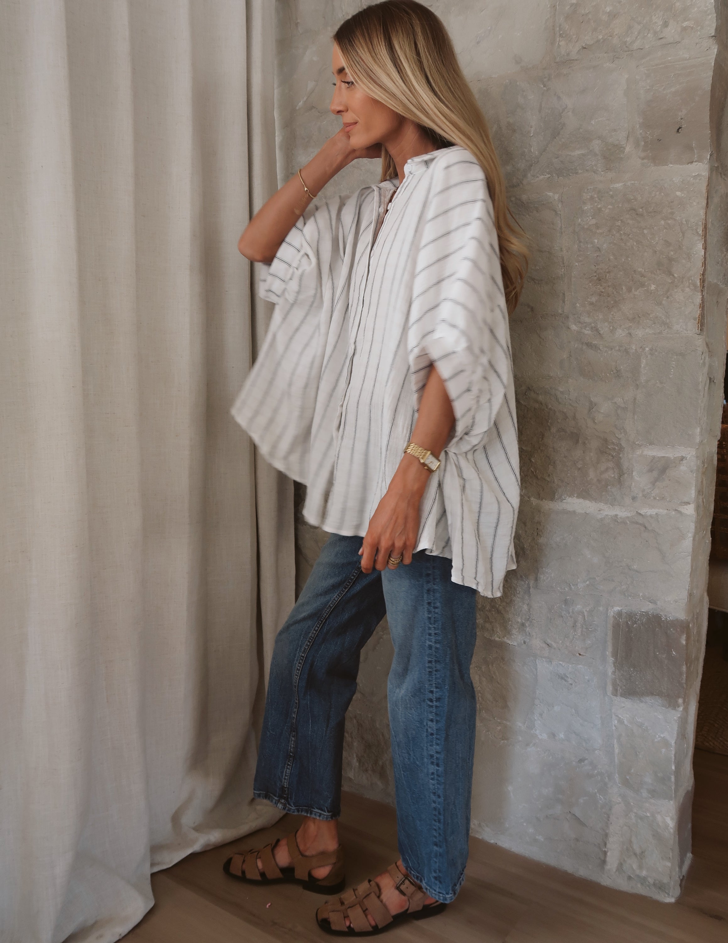 Nicole Striped Top