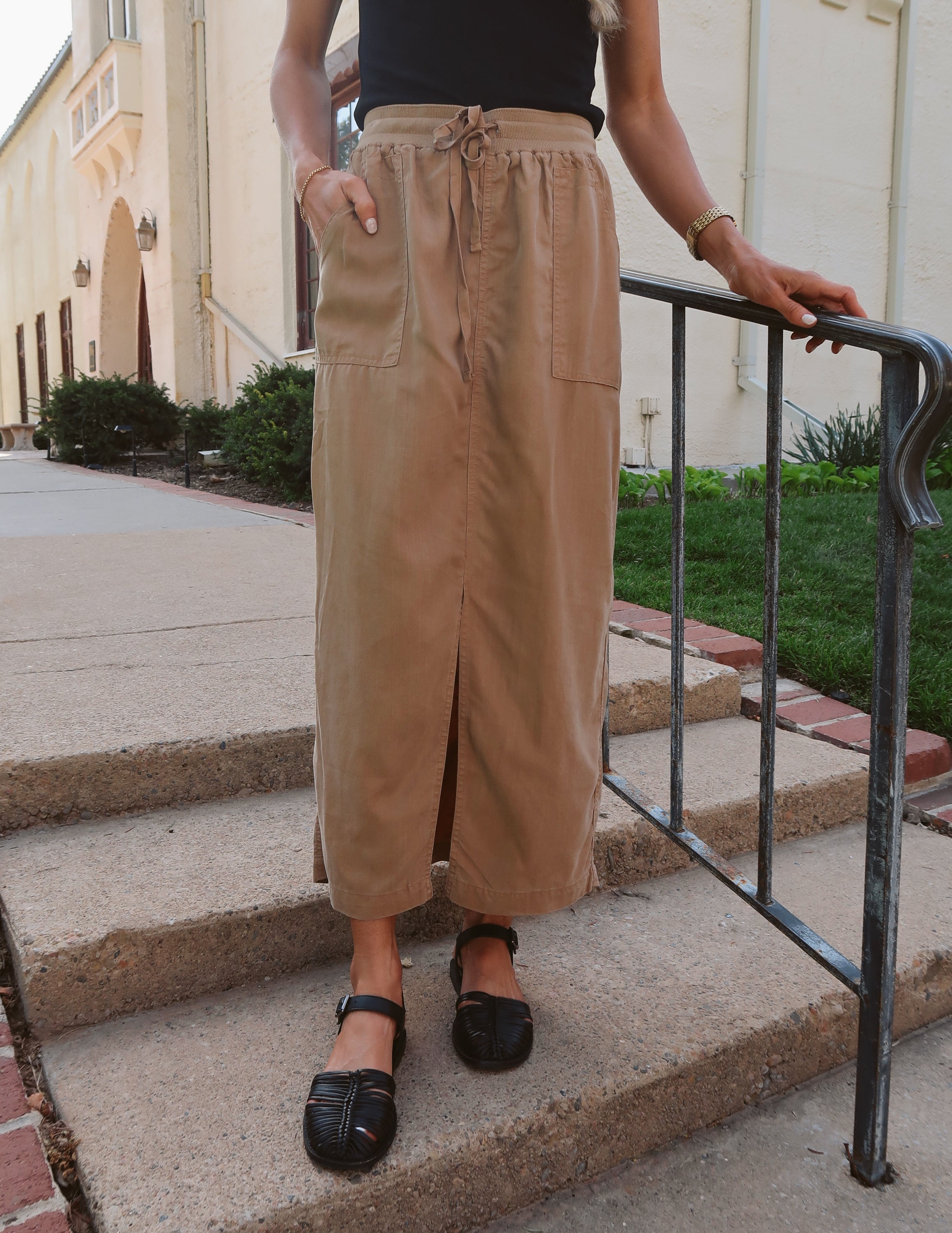 Desert Sands Midi Skirt