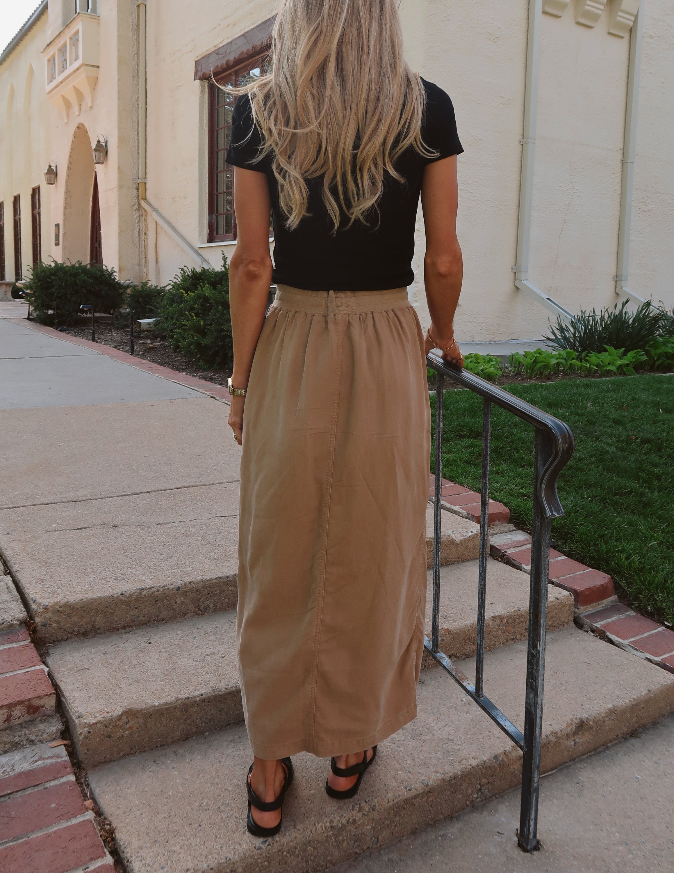 Desert Sands Midi Skirt