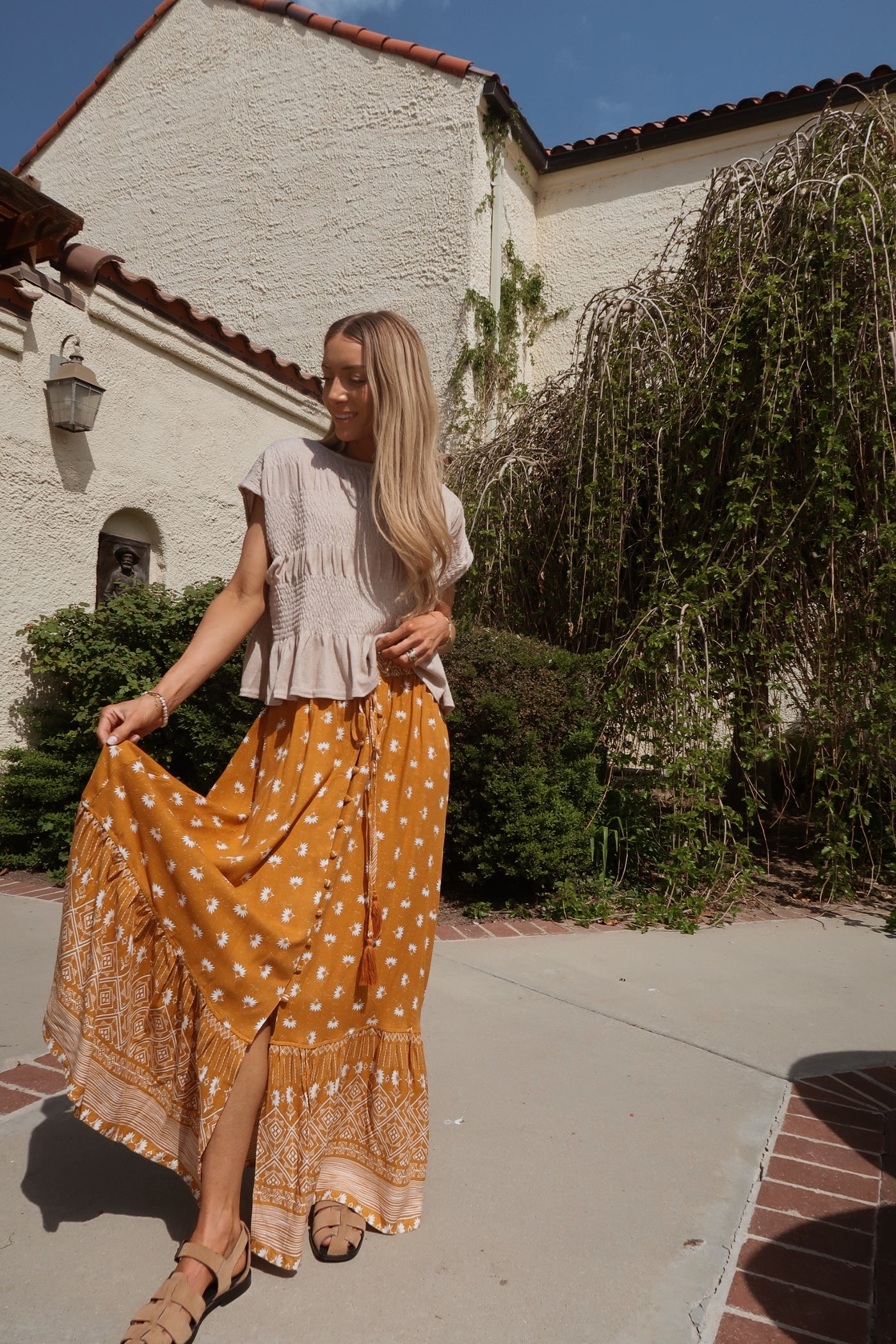 Boho Maxi Skirt