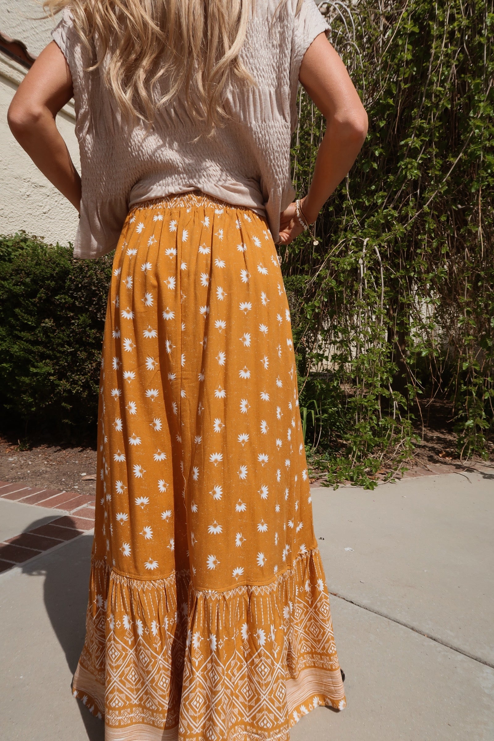 Boho Maxi Skirt