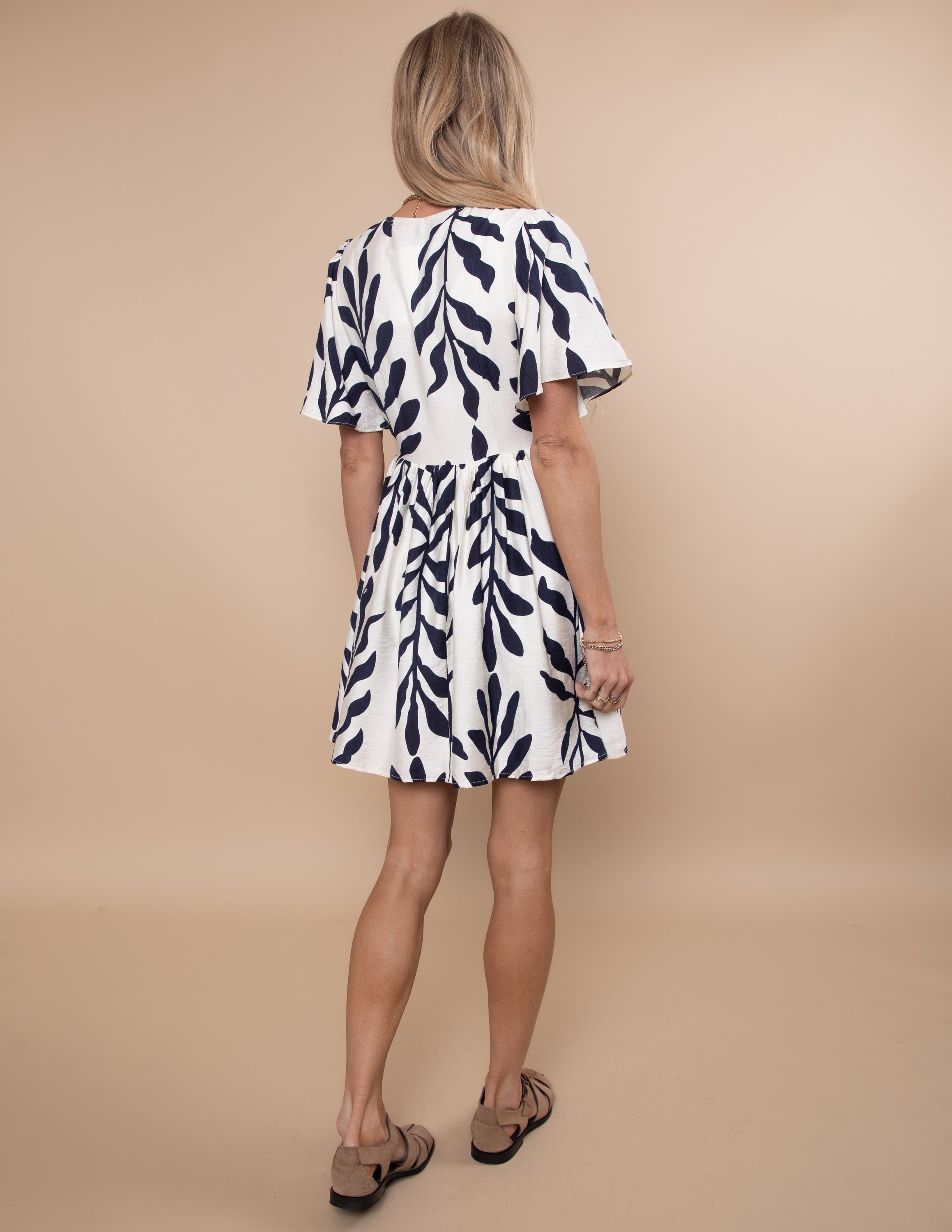 Megan Printed Dress