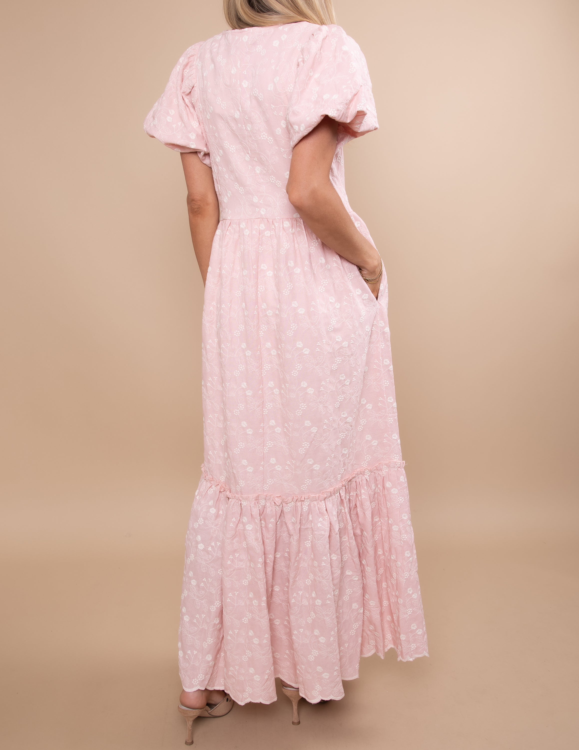 Finley Floral Embroidered Dress