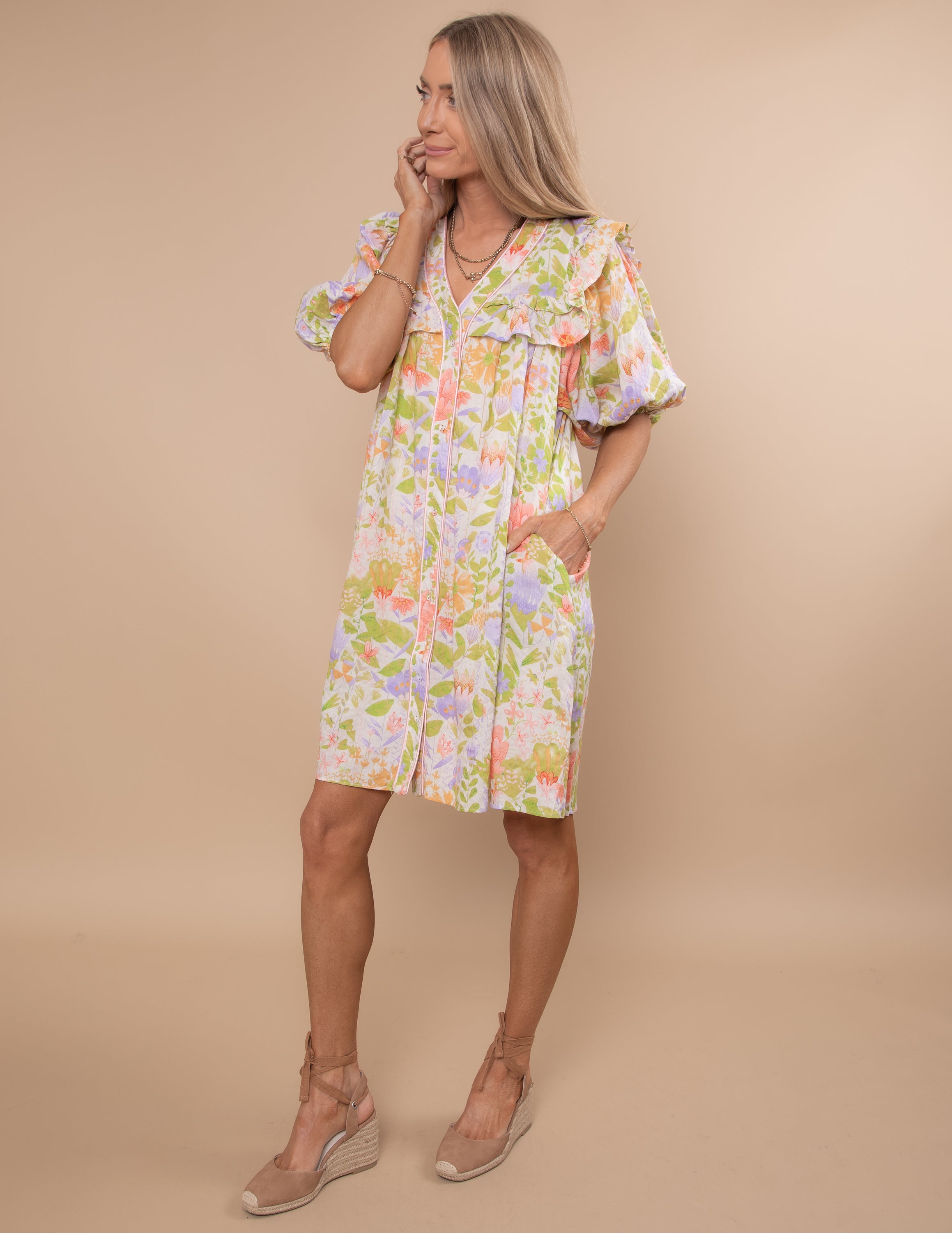 Haley Floral Dress