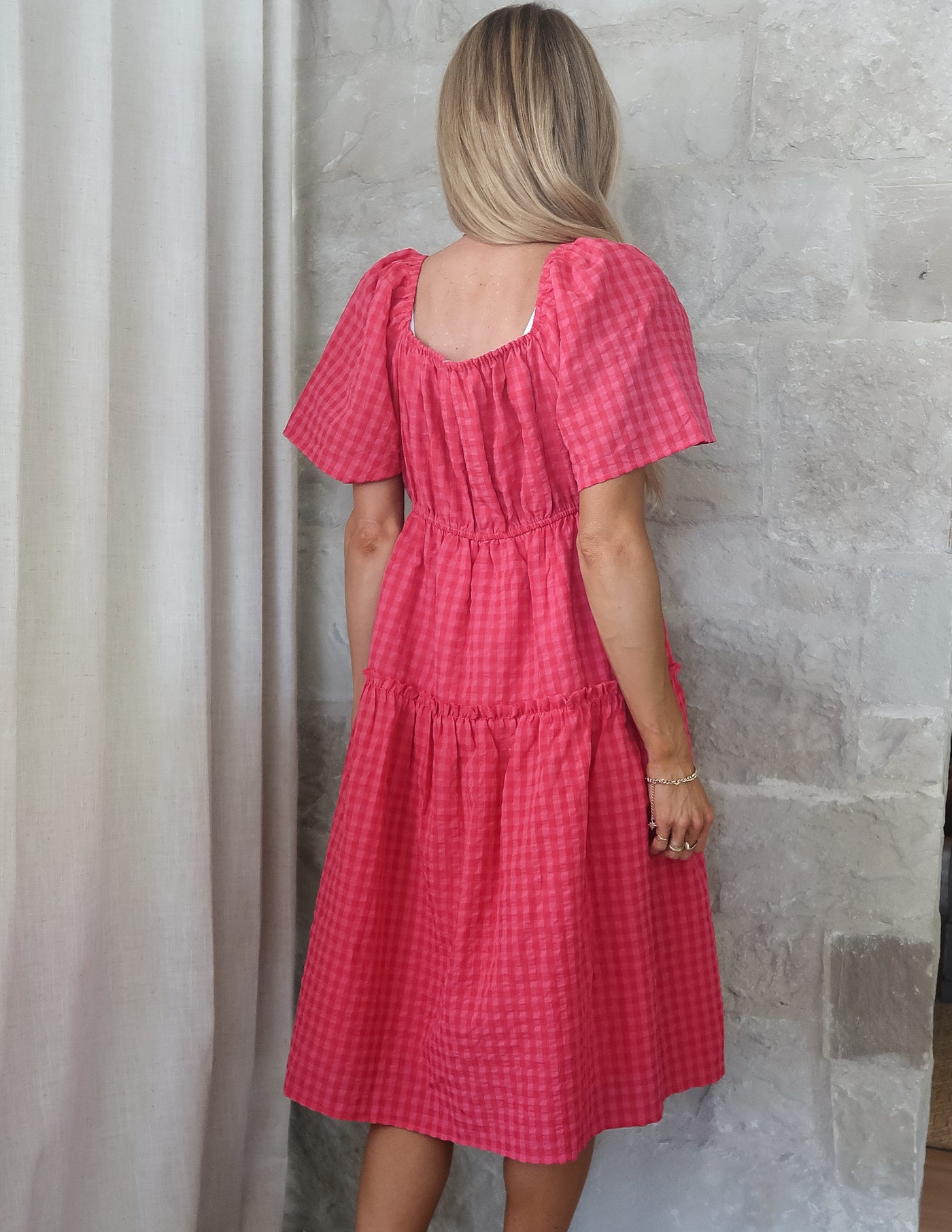 Leilani Gingham Dress