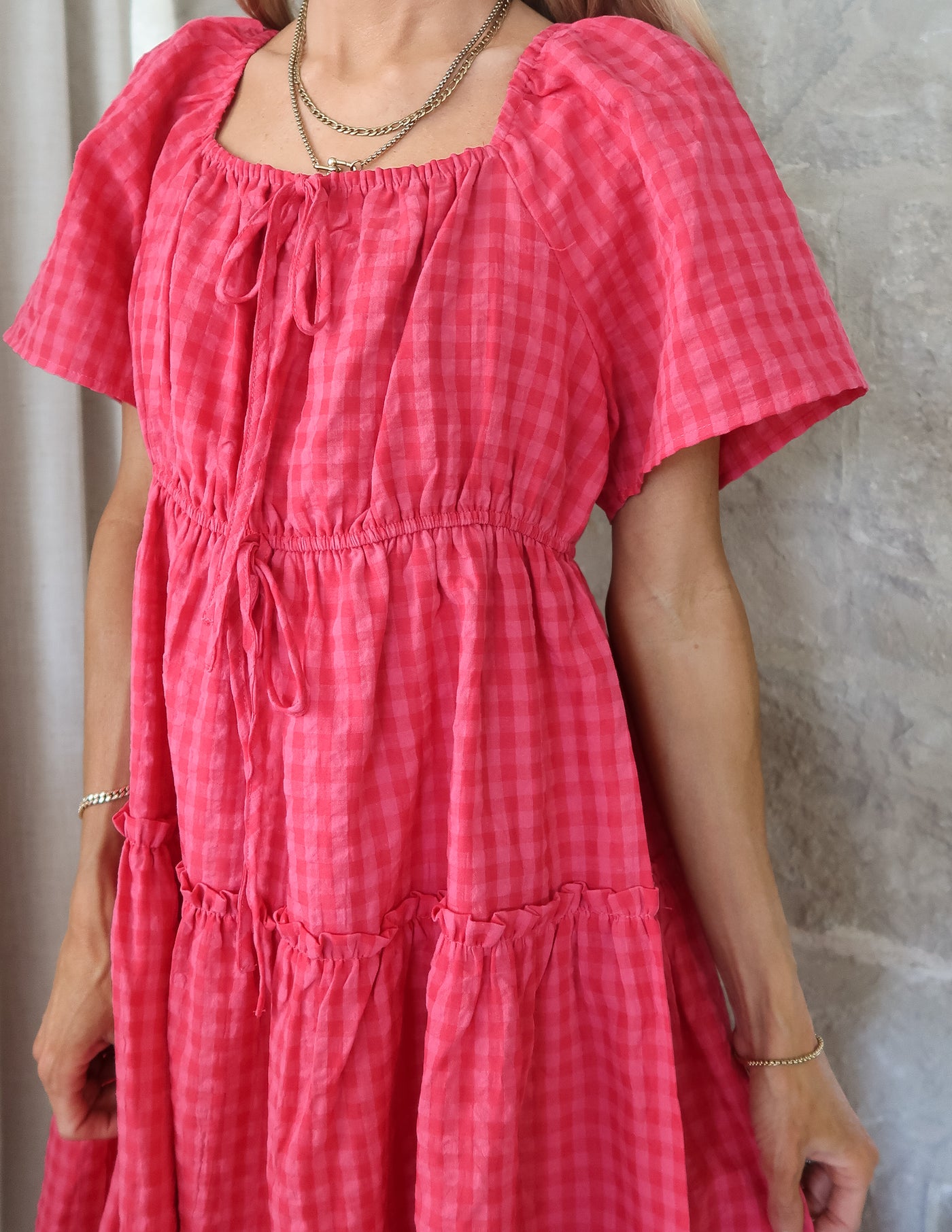 Leilani Gingham Dress