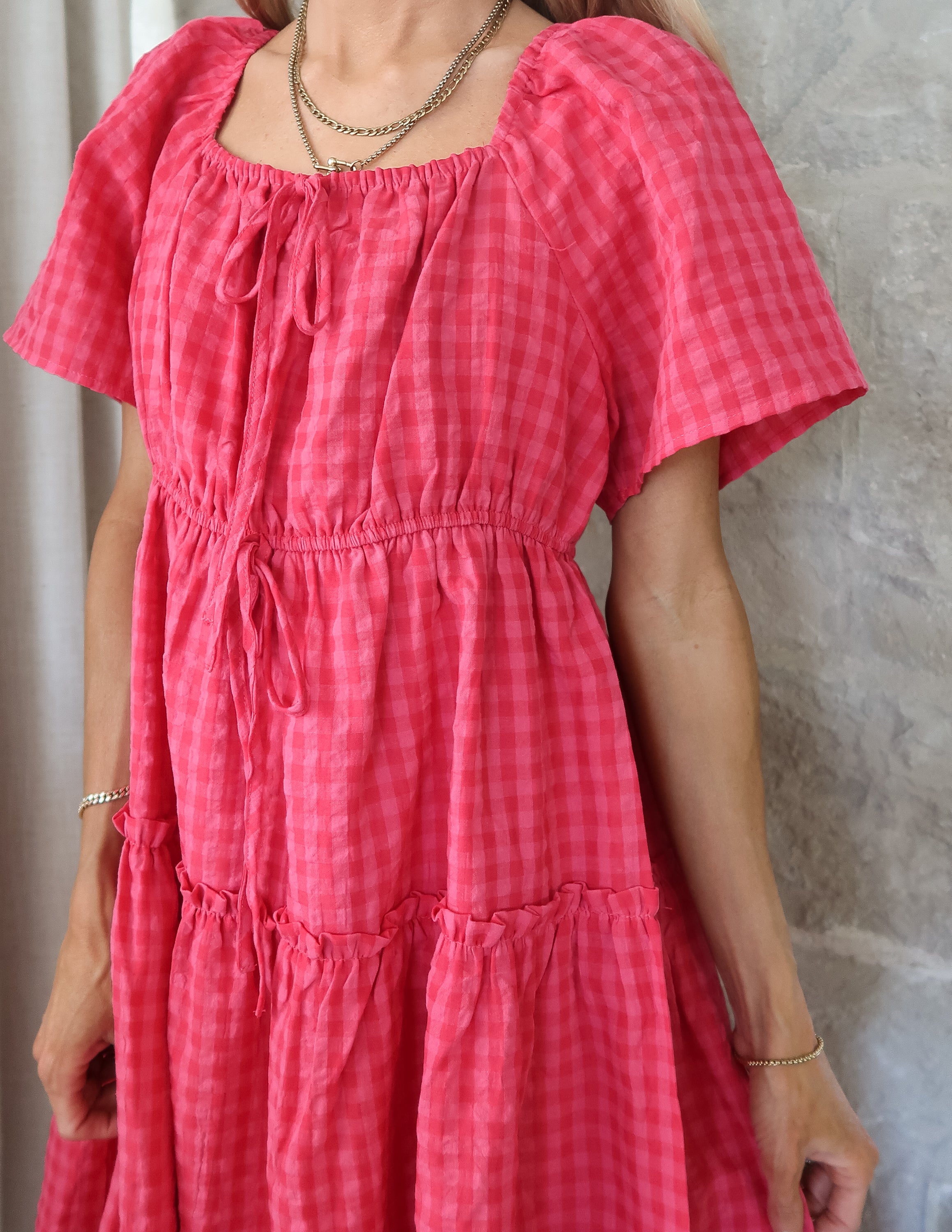 Leilani Gingham Dress