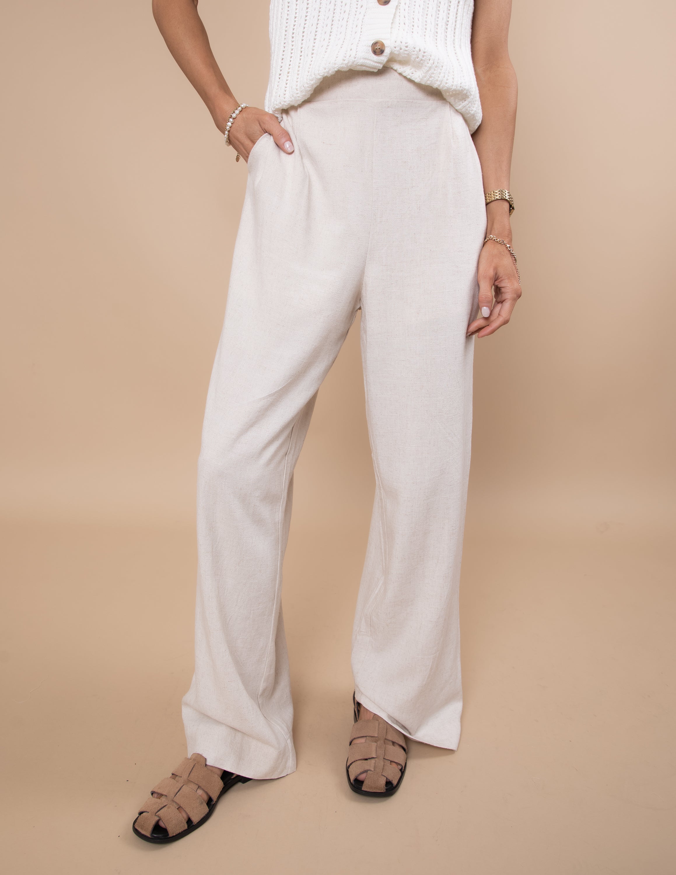 Cortes Linen Pants