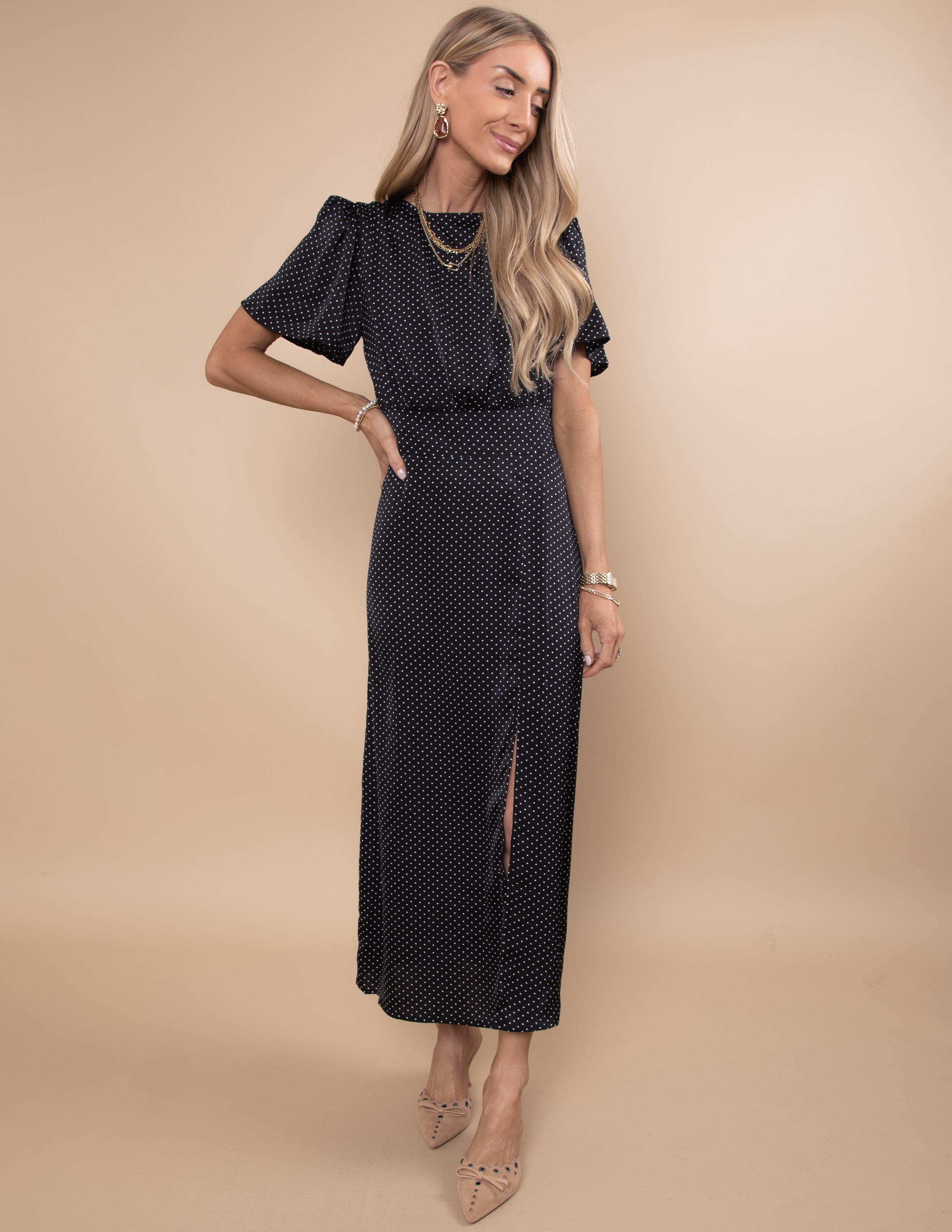 Willow Polka Dot Dress
