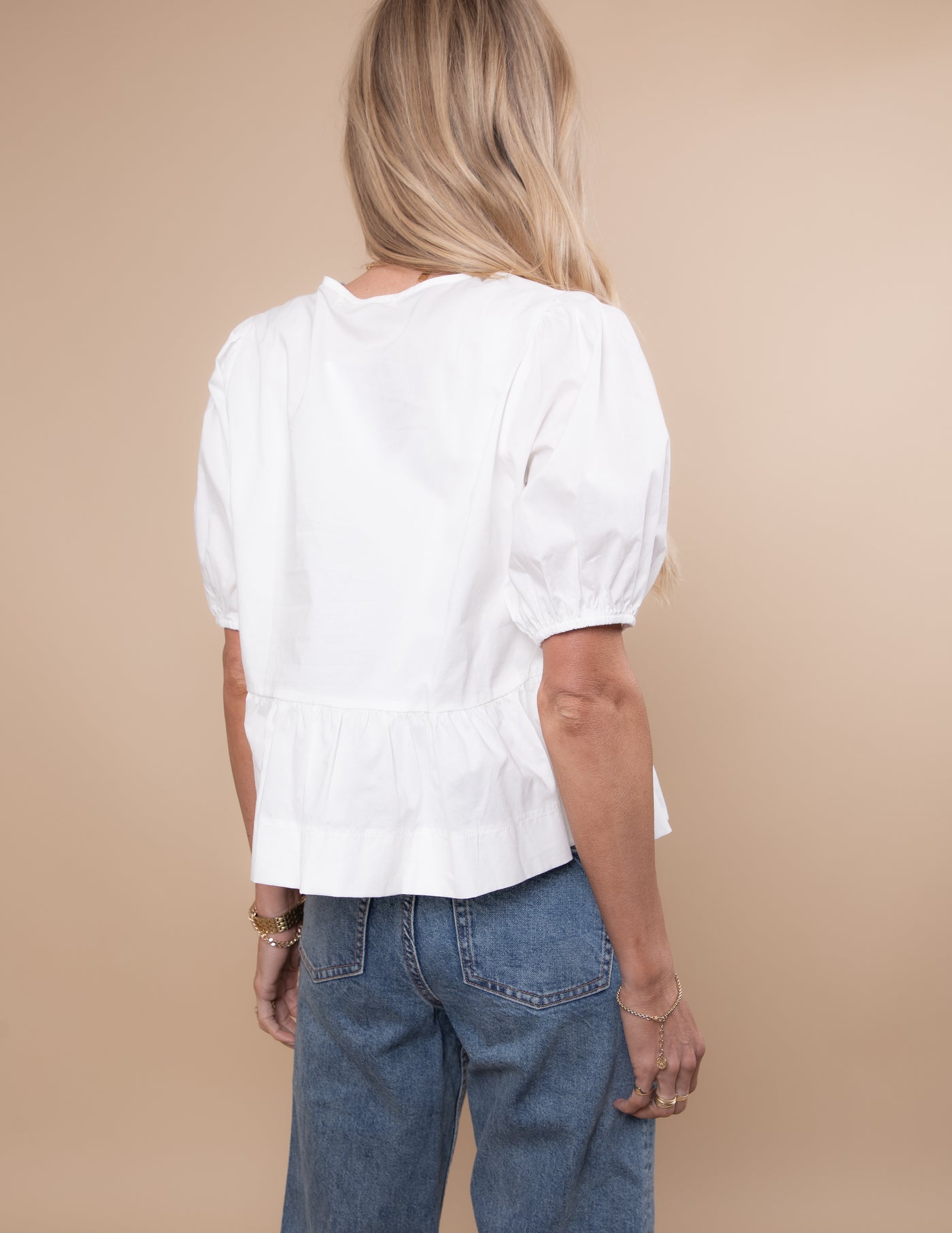 Hailey Peplum Top