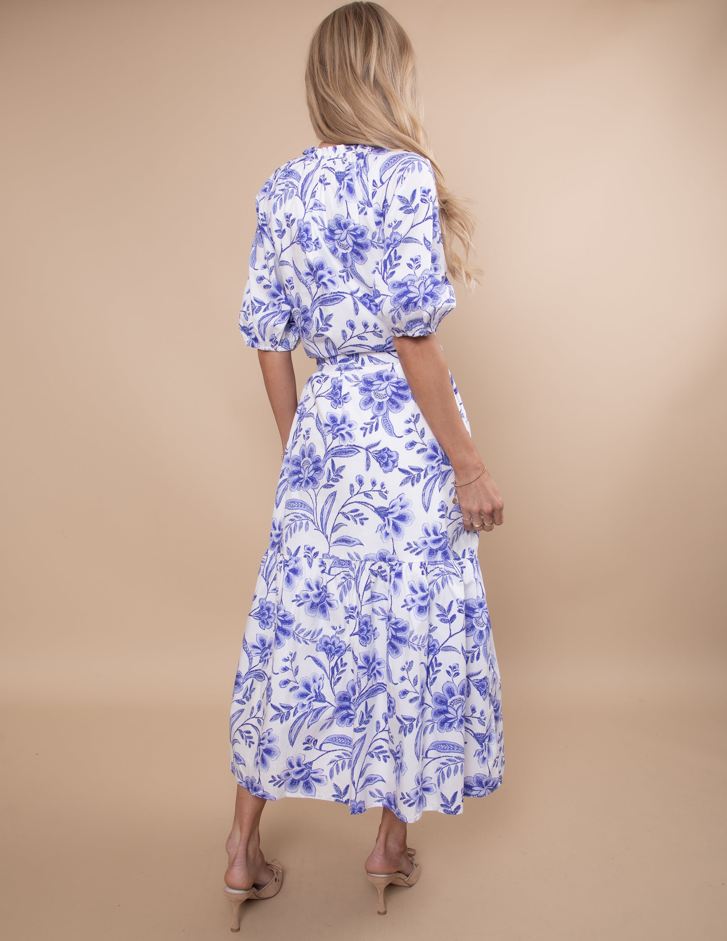 Stewart Floral Midi Dress