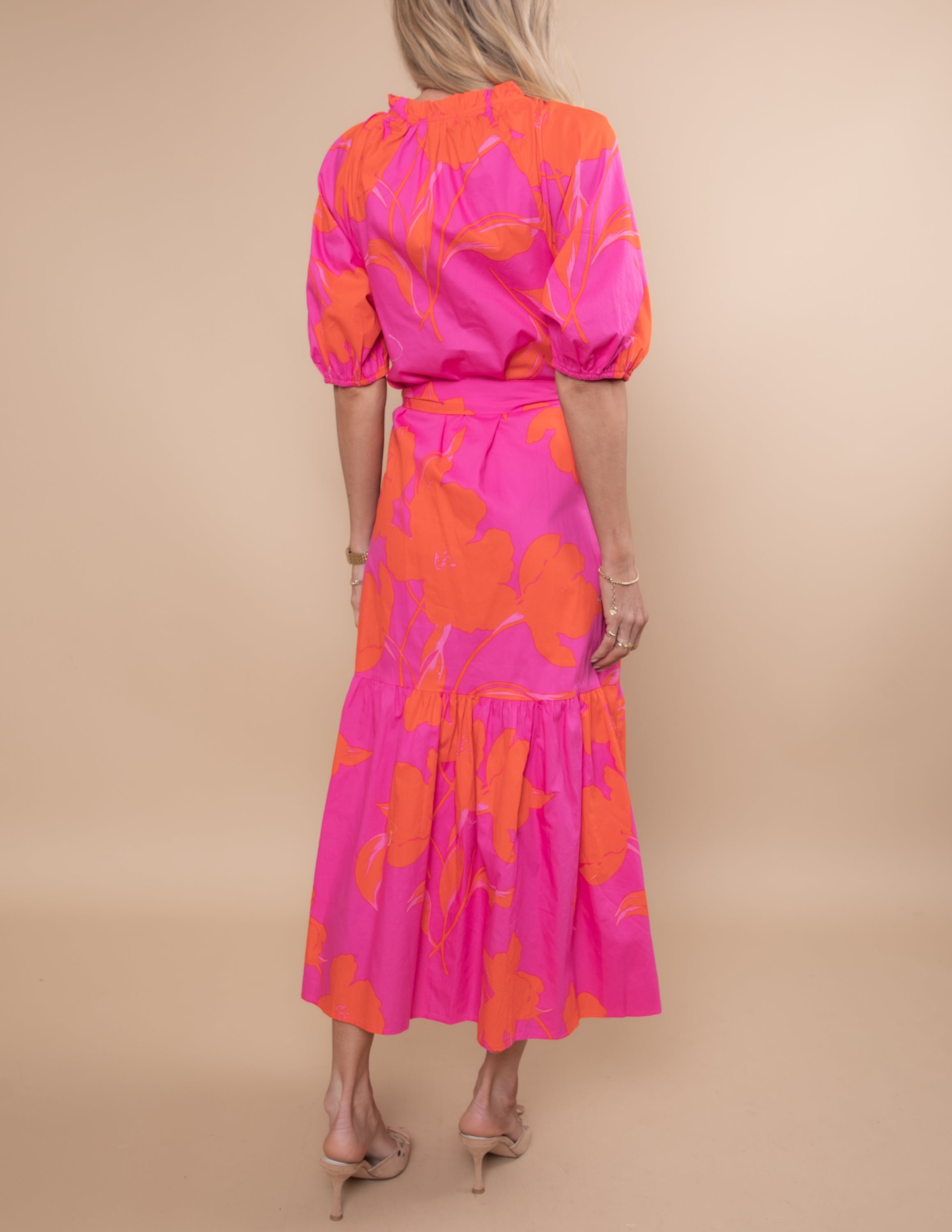 Gisela Floral Tiered Dress