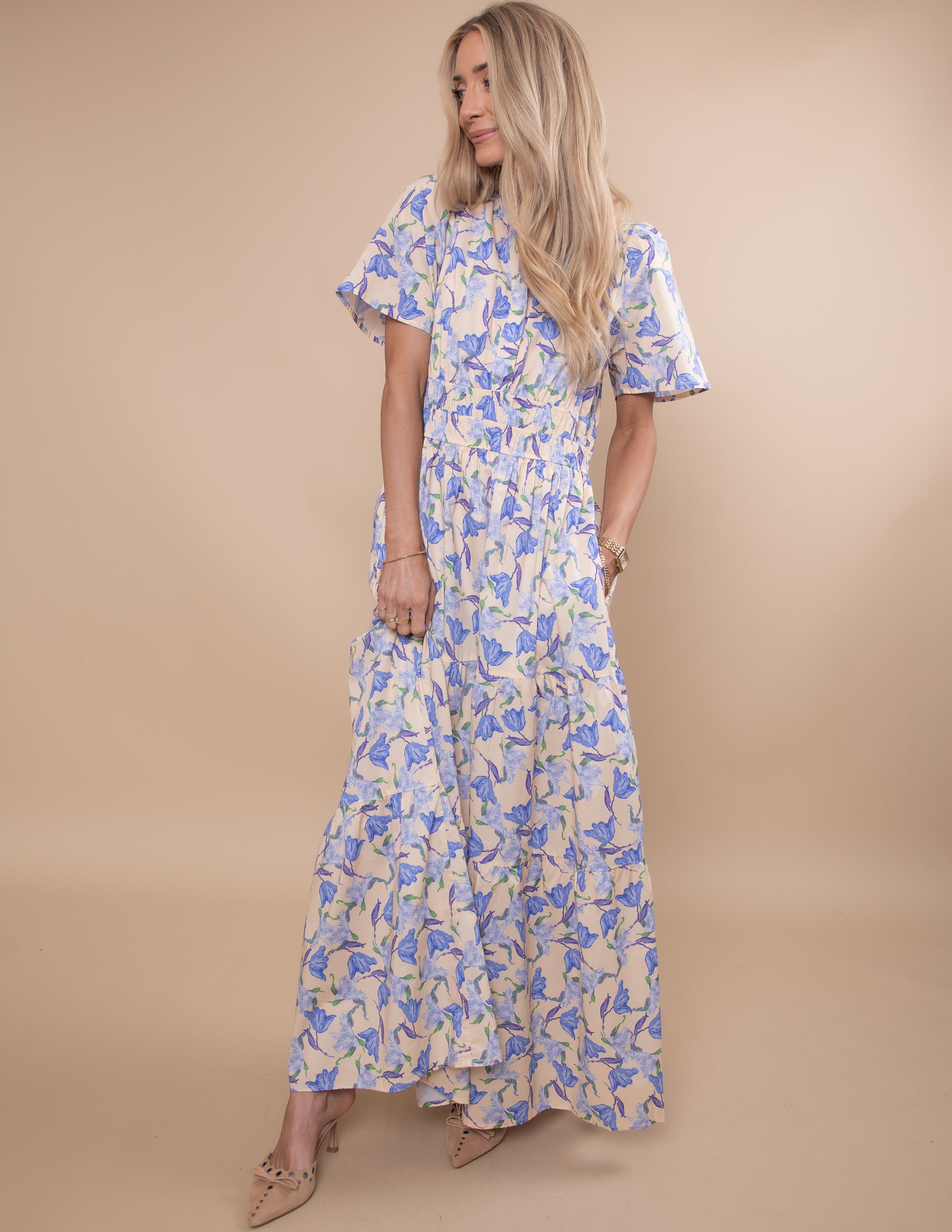 Jack Floral Tiered Dress