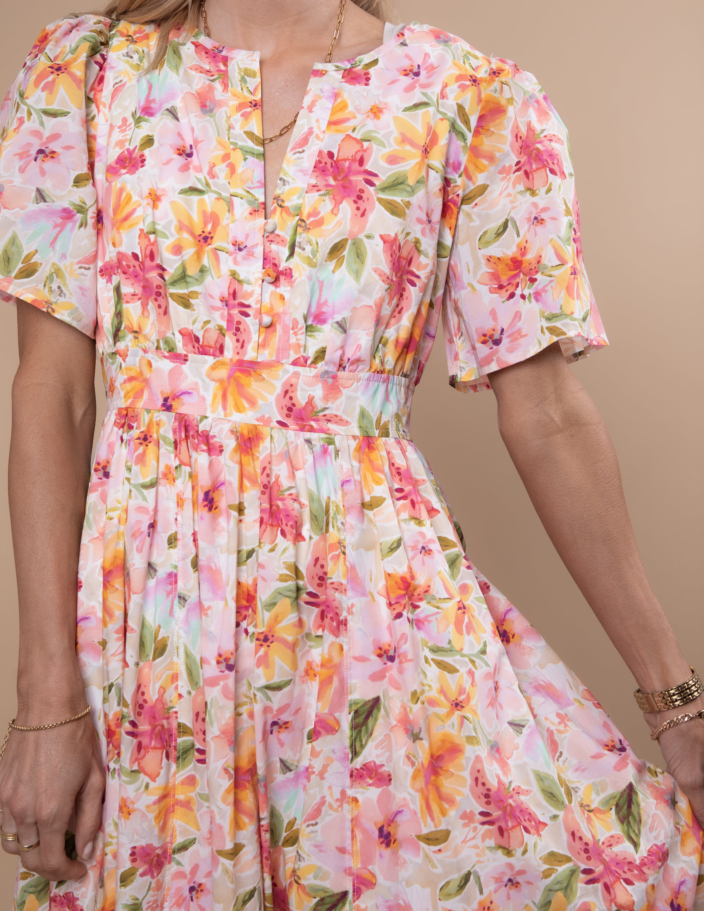Brett Floral Dress