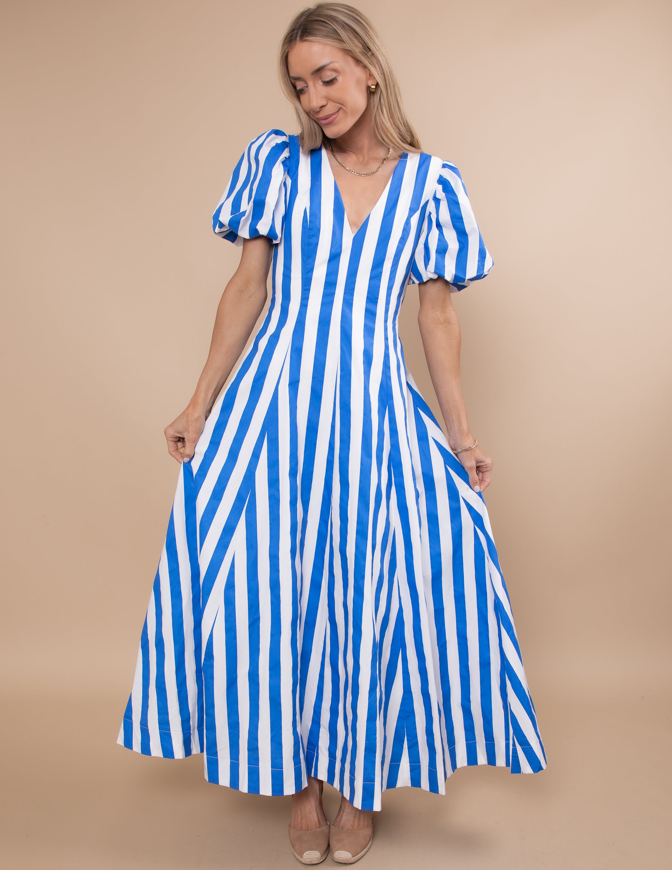 Jaelyn Striped Dress