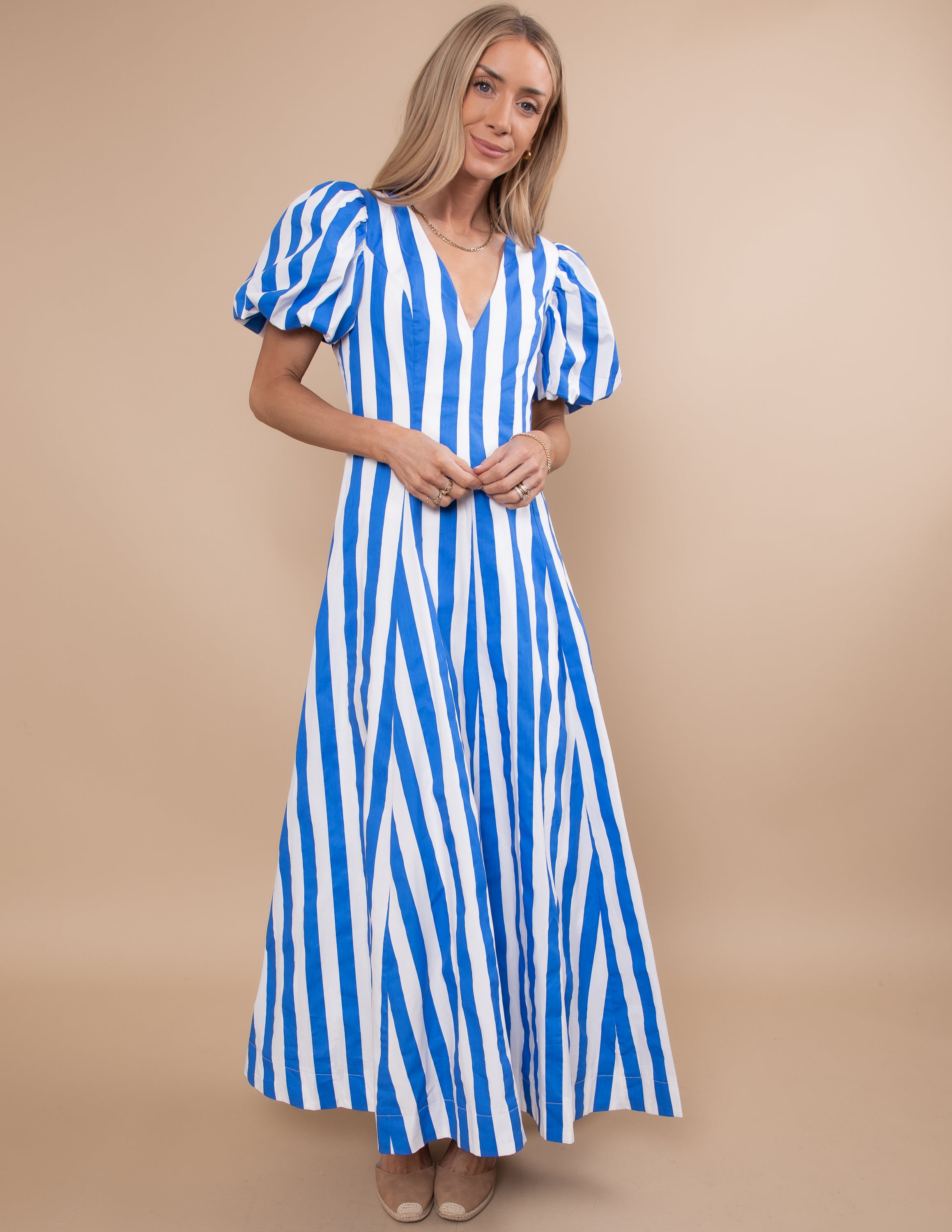 Jaelyn Striped Dress