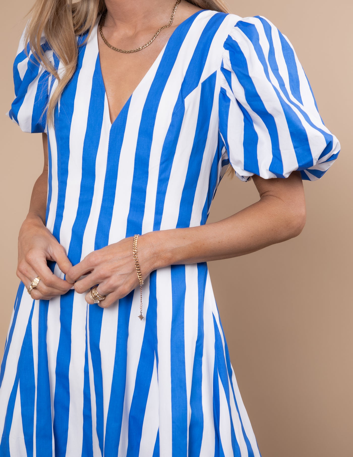 Jaelyn Striped Dress