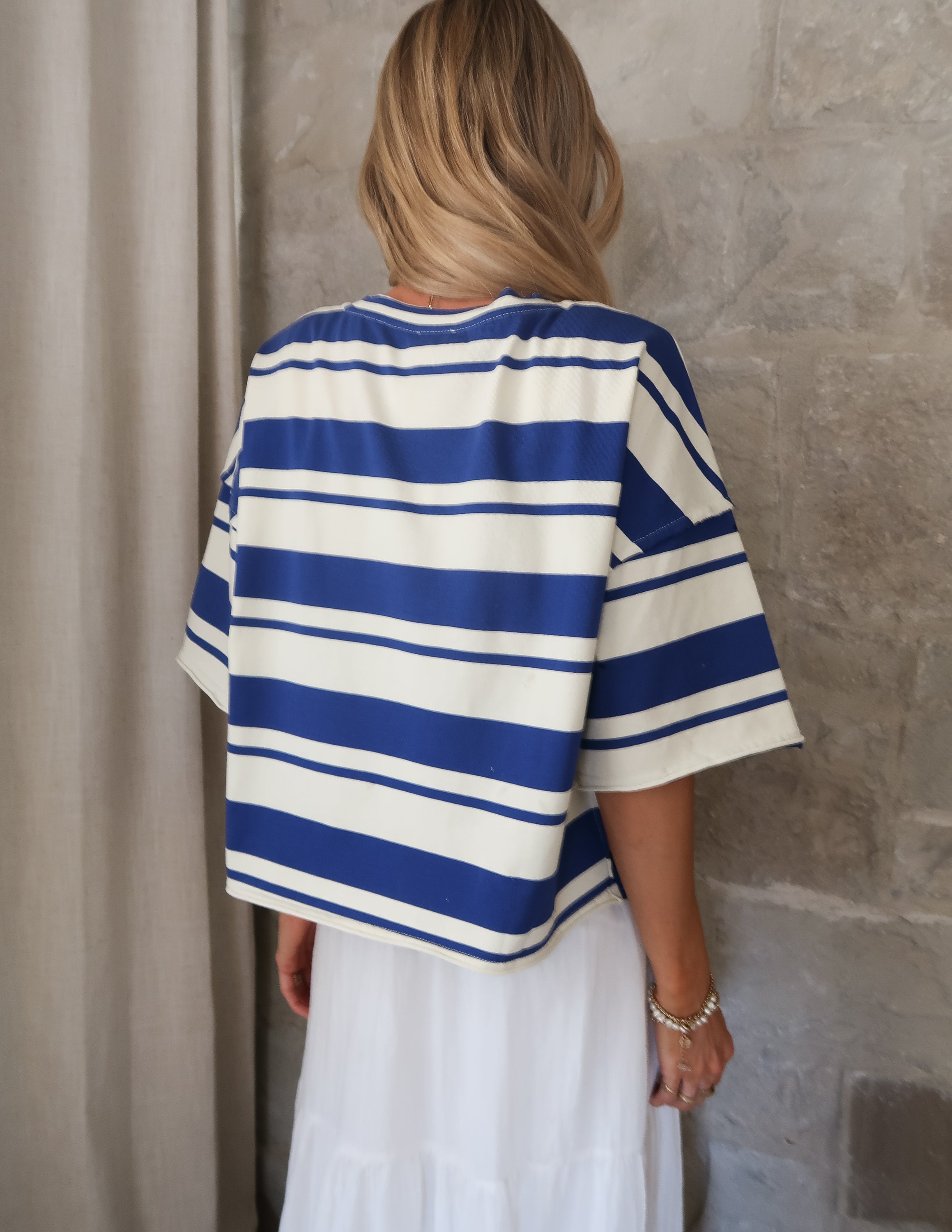 USA Stripe Short Sleeve Top