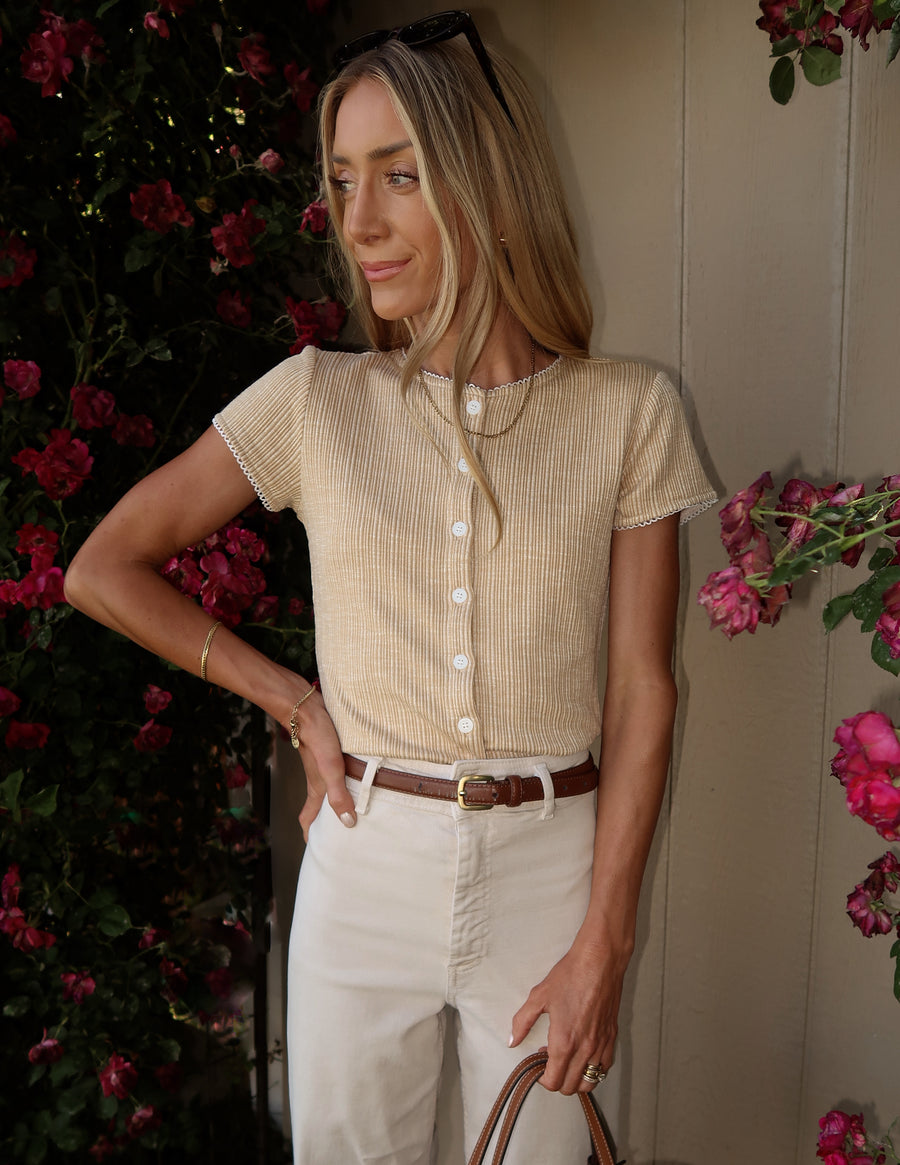 Bennie Ribbed Top