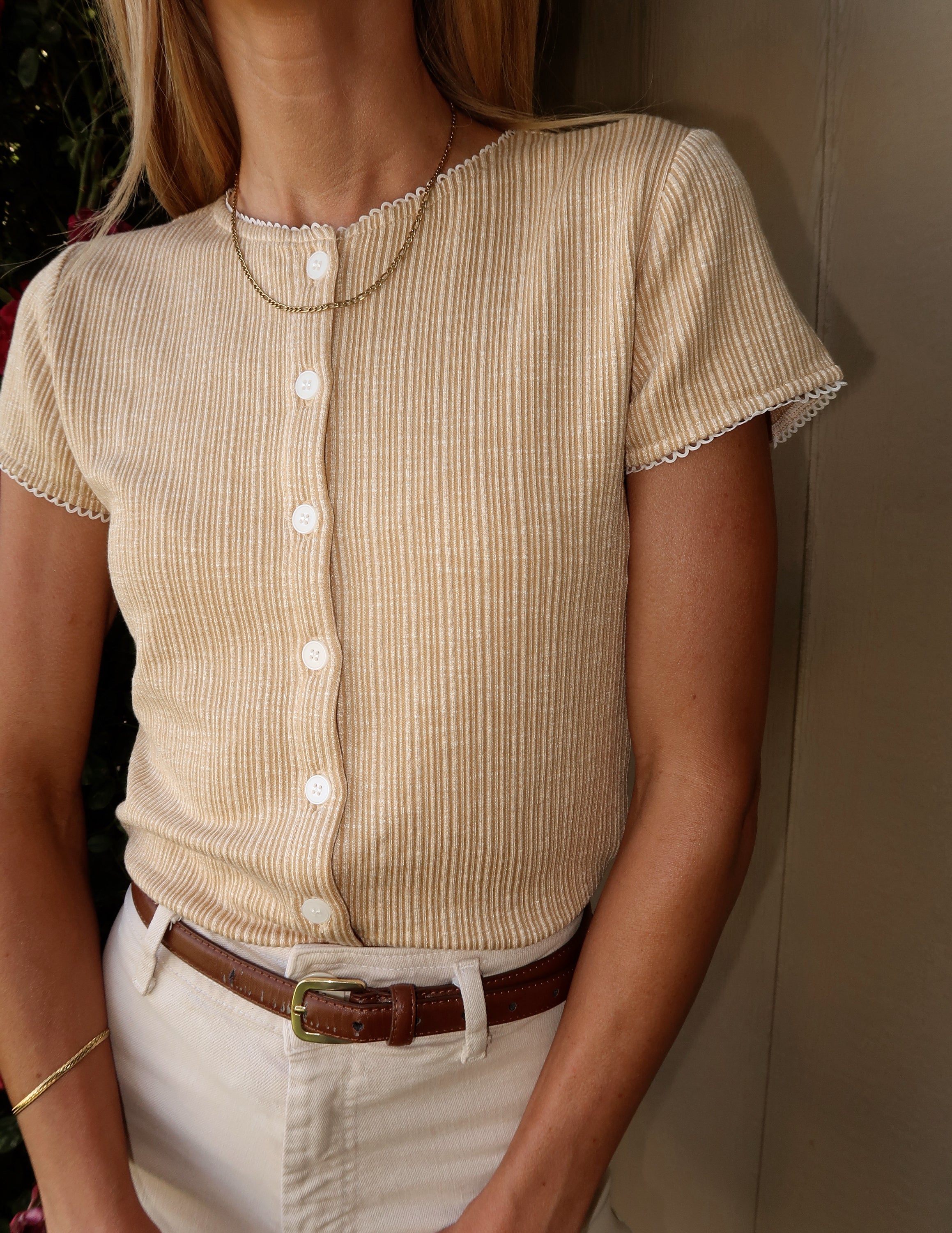 Bennie Ribbed Top
