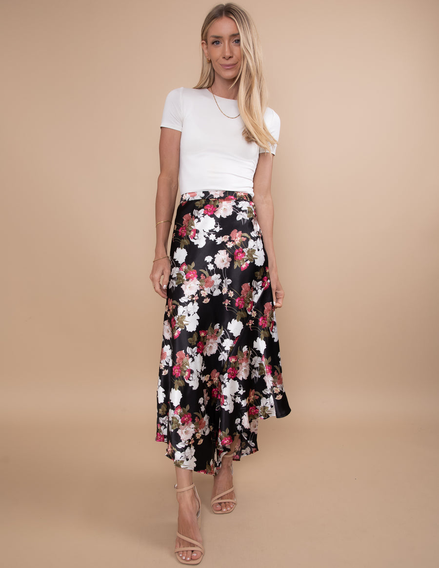 Asta Handkerchief Midi Skirt