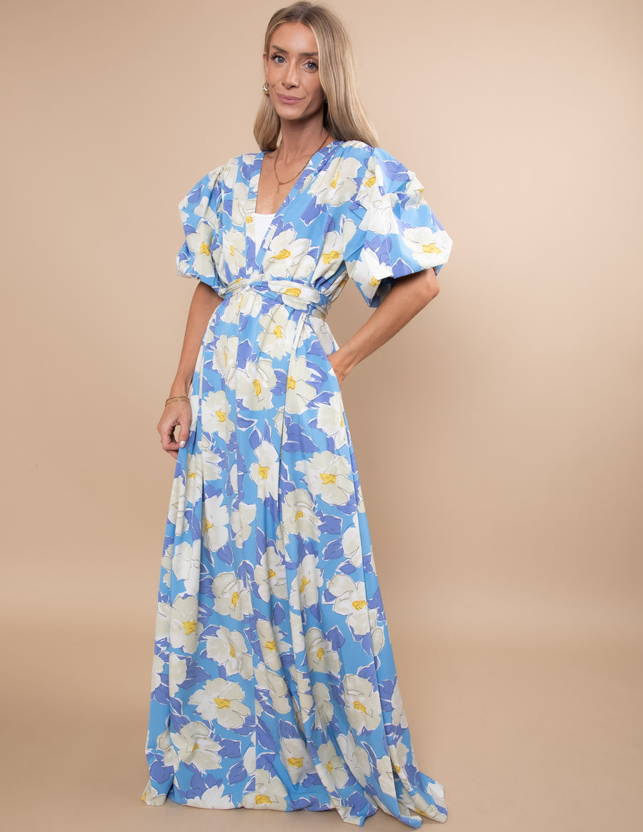 Anna Floral Maxi Dress