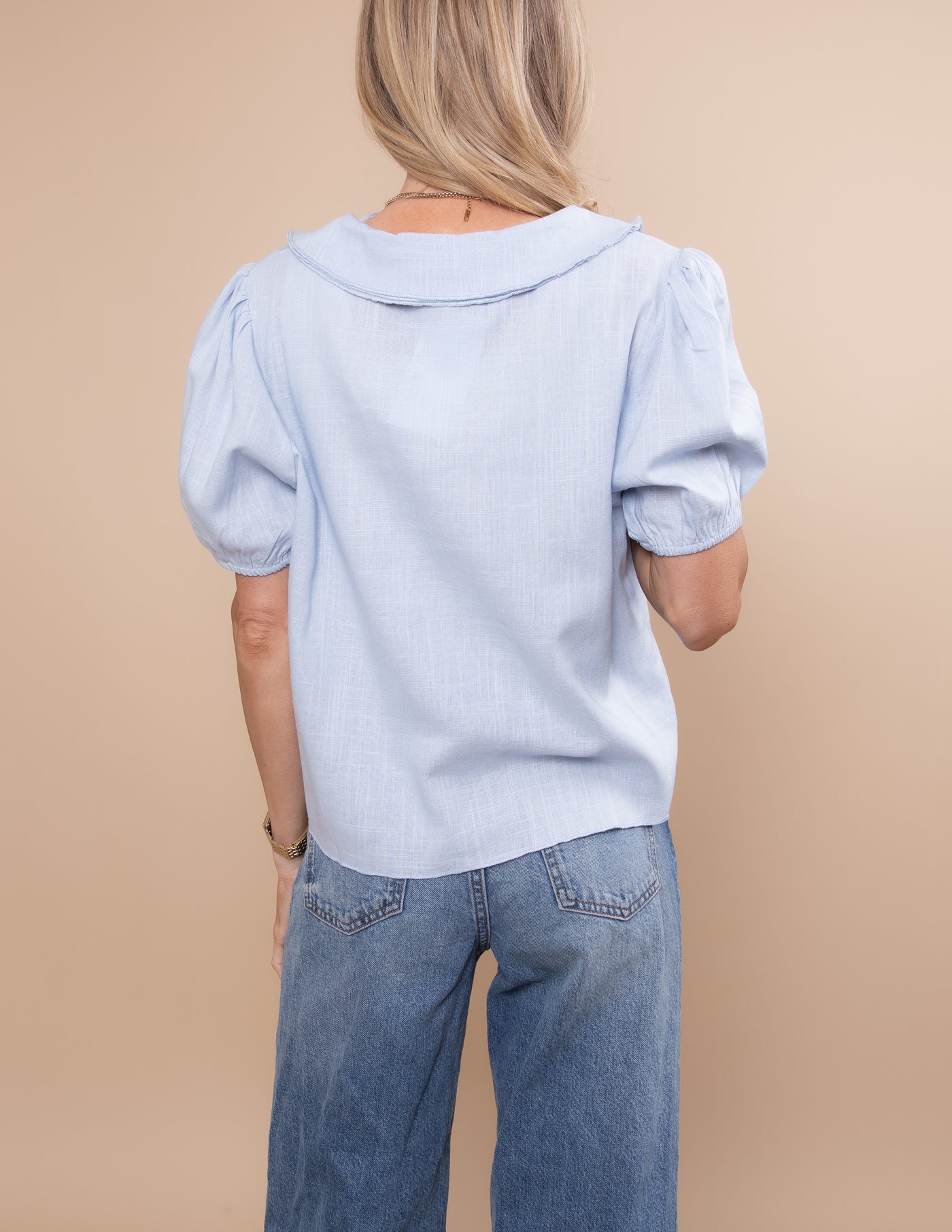 Seaside Linen Blouse