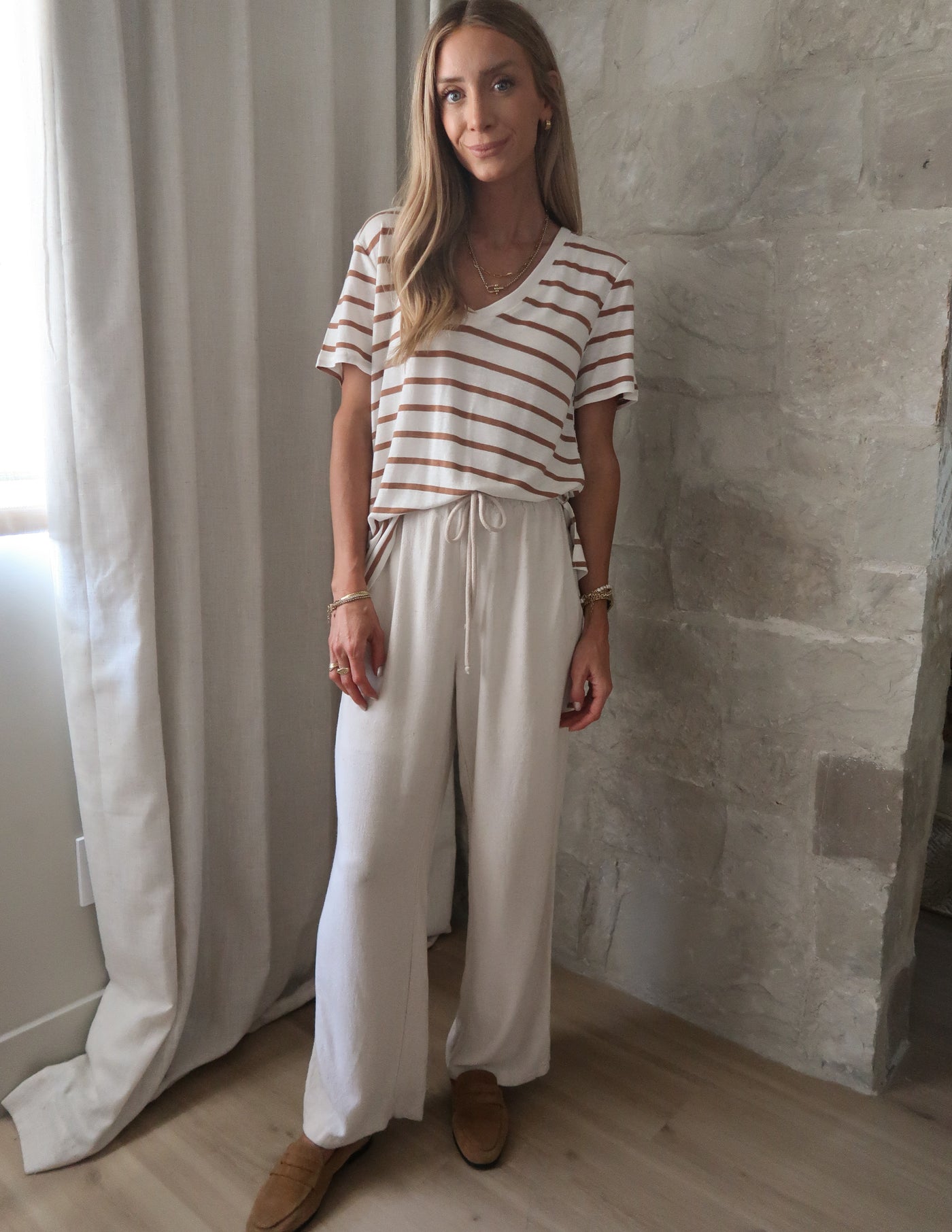 Hattie Striped Top