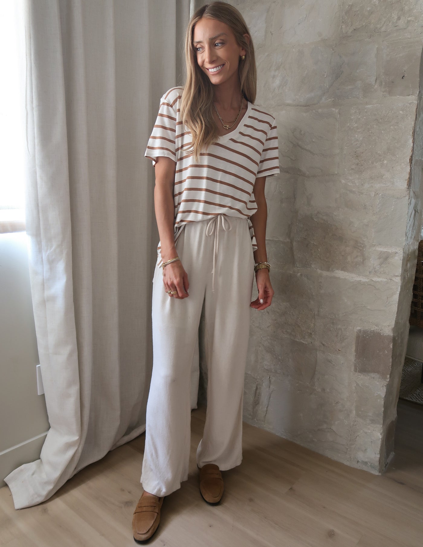 Hattie Striped Top