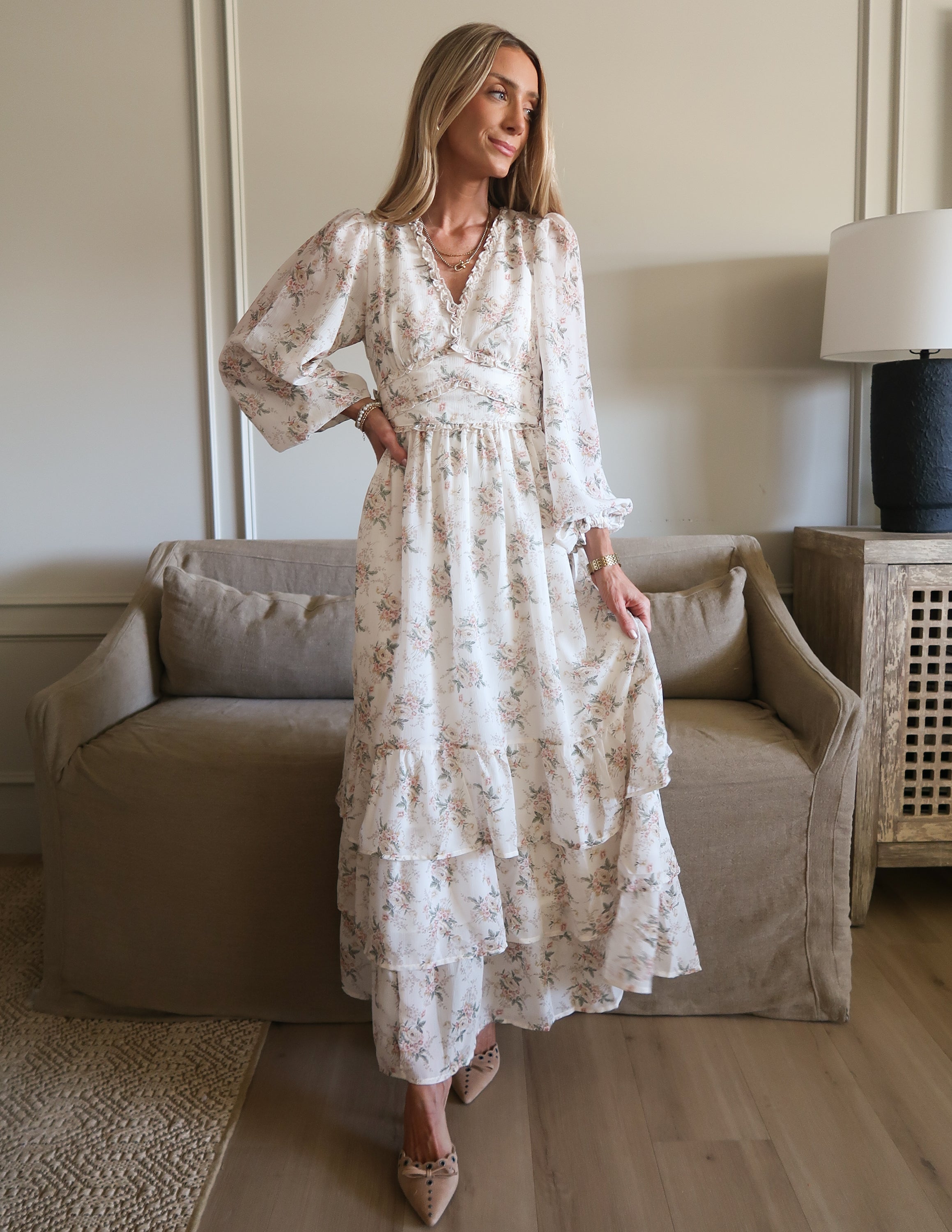 Lulu Belle Floral Dress