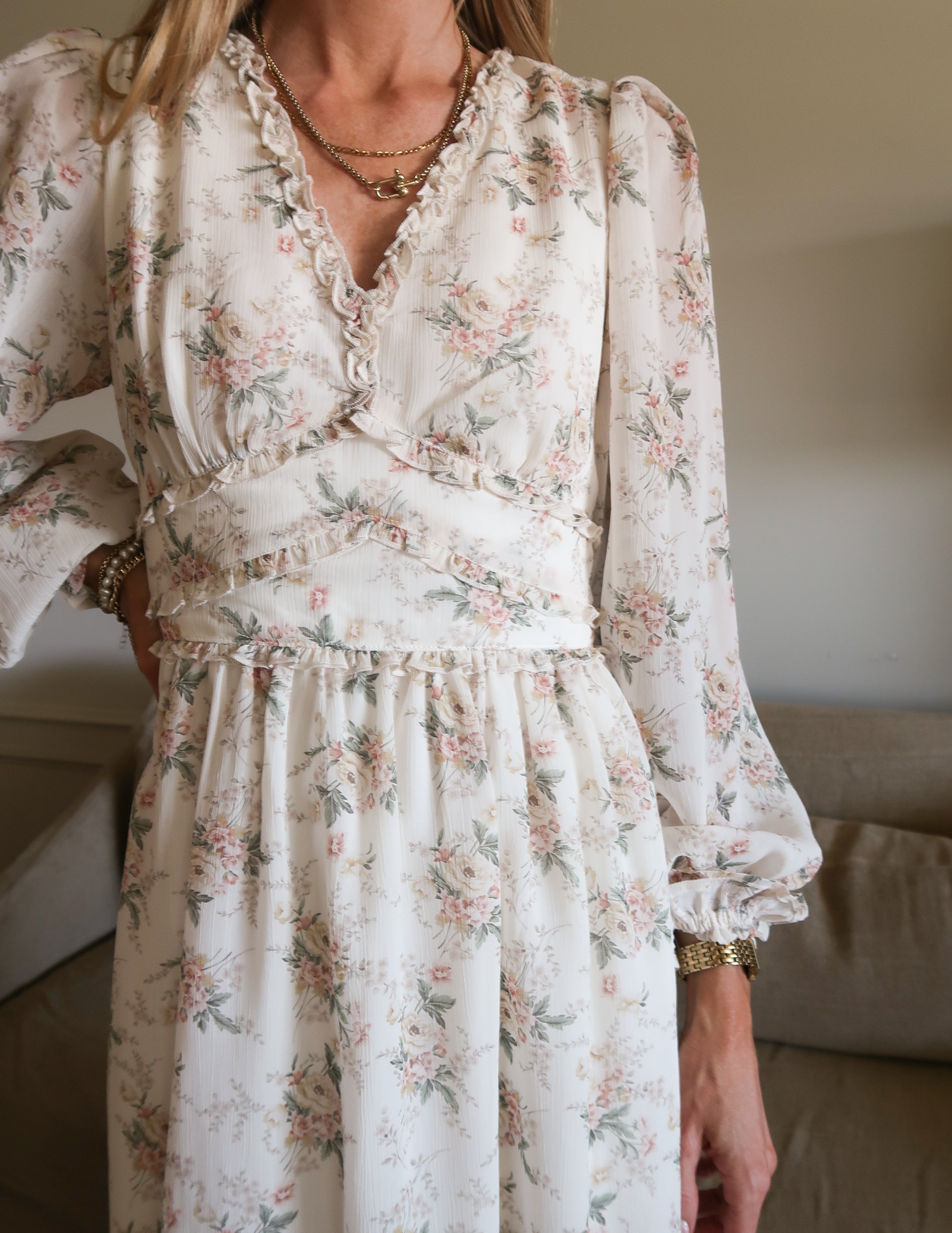 Lulu Belle Floral Dress