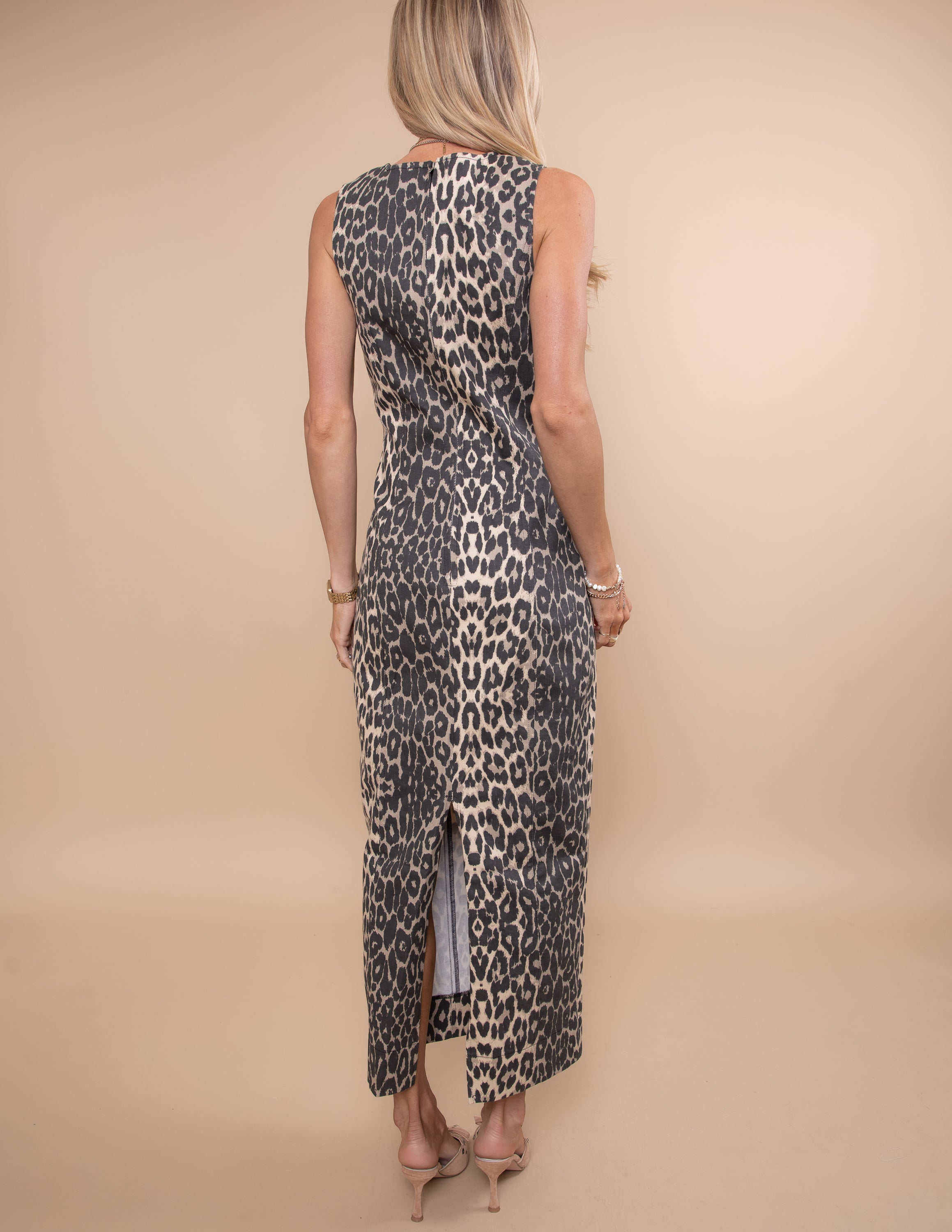 Nyla Leopard Bodycon Dress