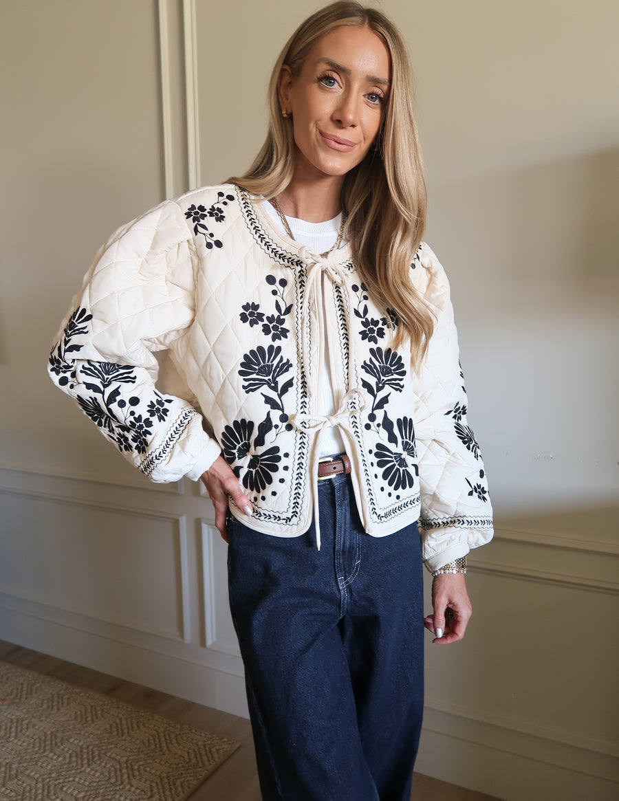 Imani Floral Jacket