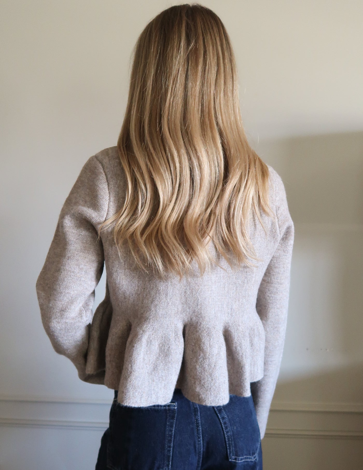 Milan Peplum Top