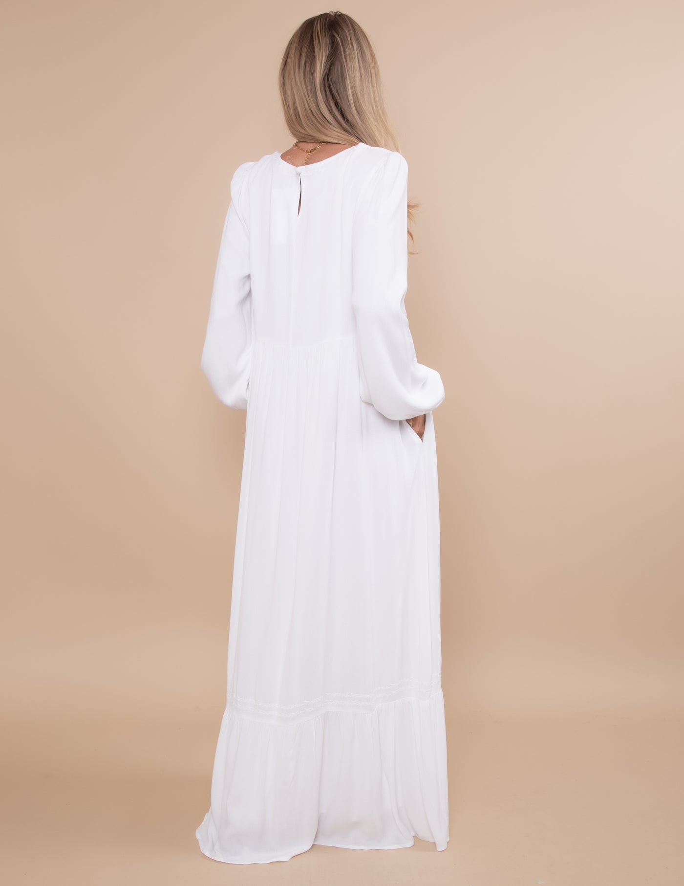 Starlight Embroidered Temple Dress