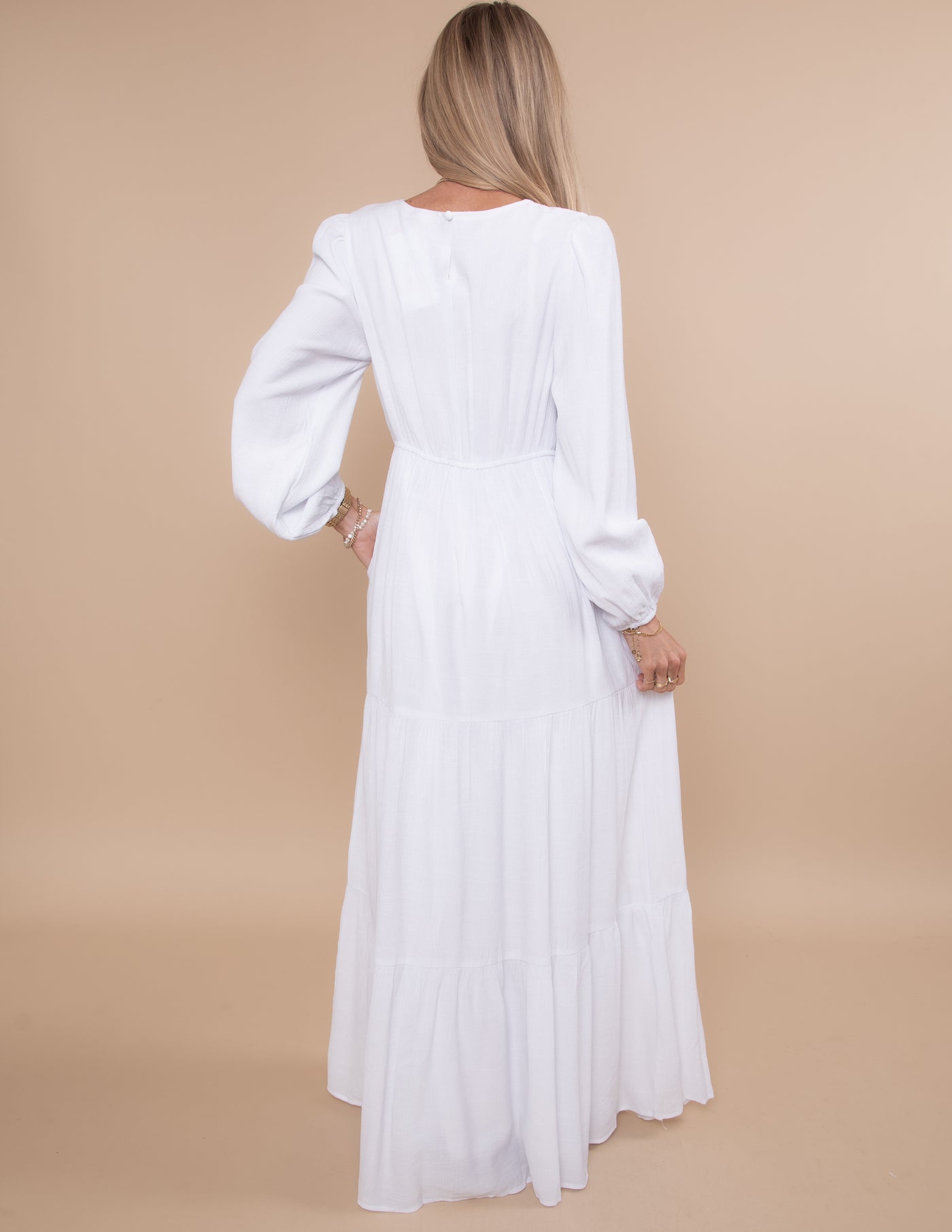 Divinity Embroidered Temple Dress
