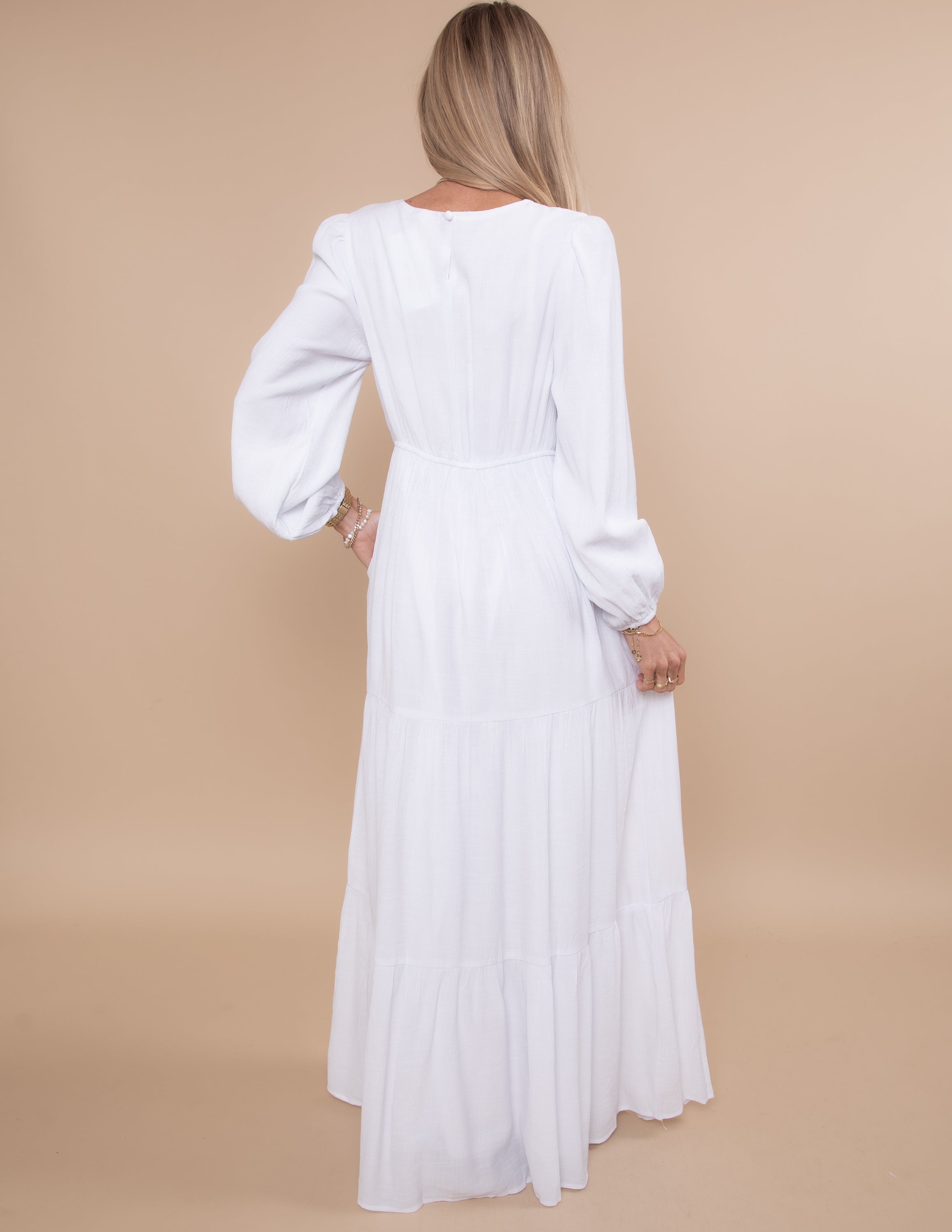 Divinity Embroidered Temple Dress