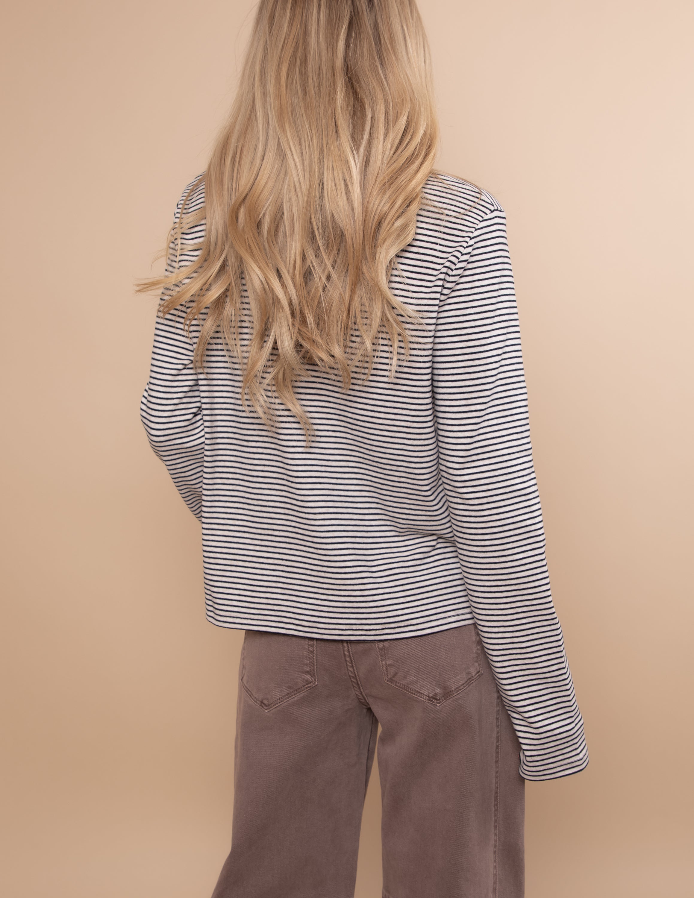 Zayla Striped Top