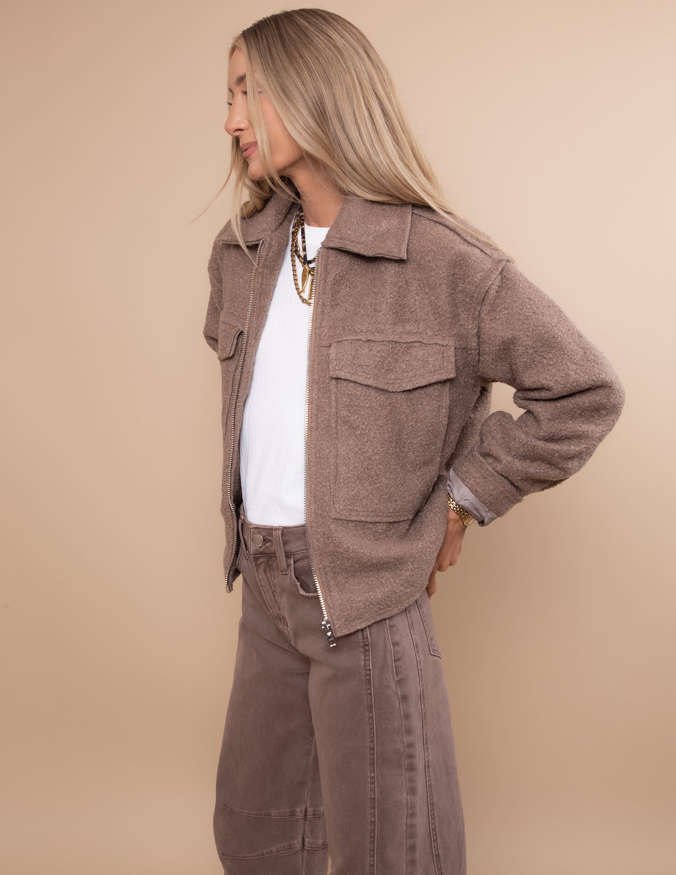 Aleia Boucle Jacket