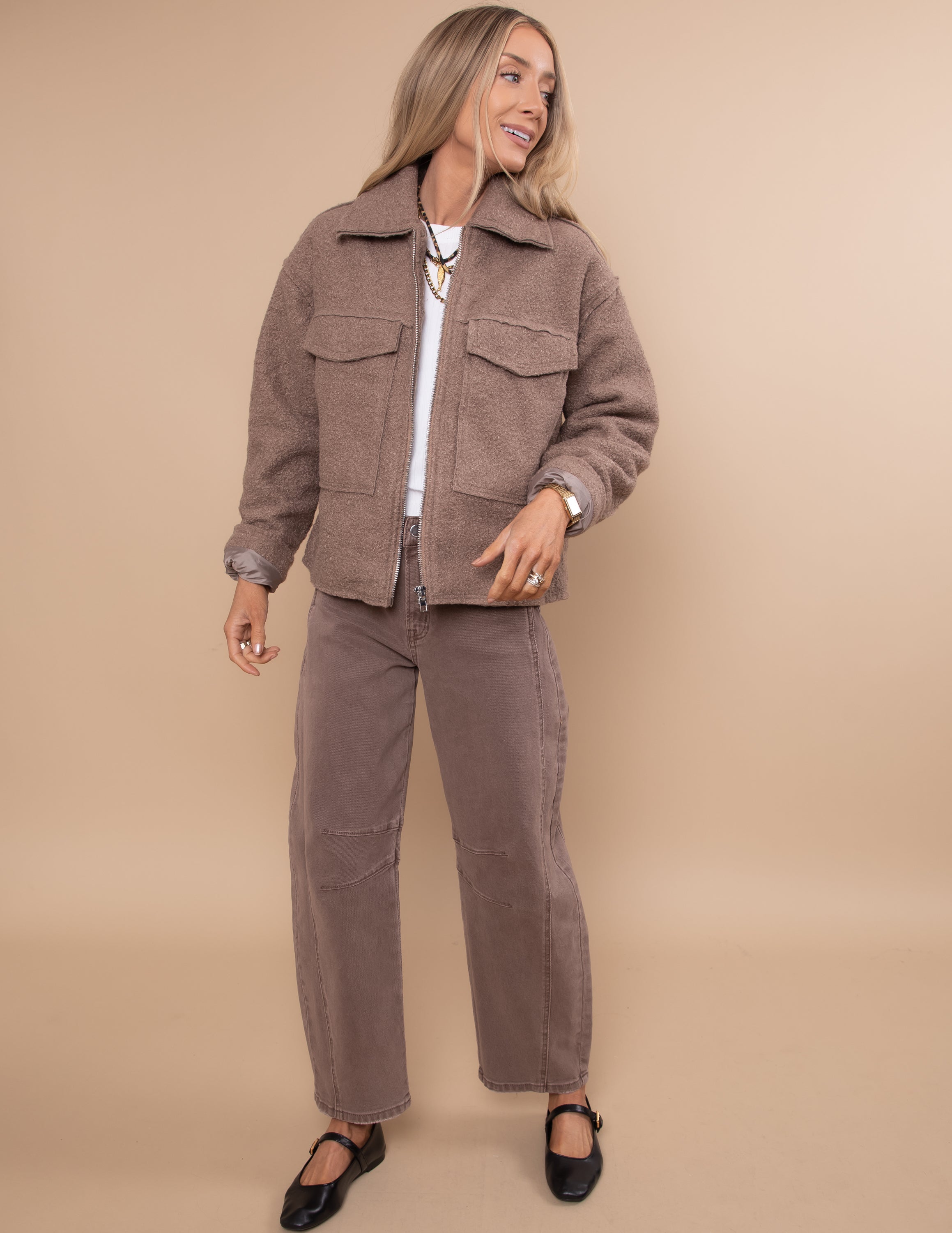 Aleia Boucle Jacket