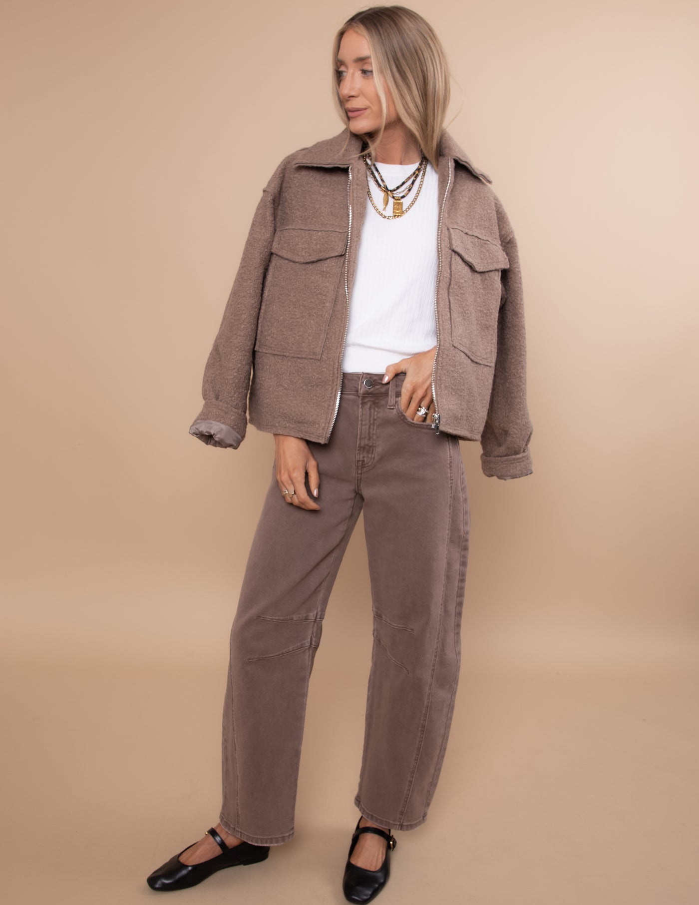 Aleia Boucle Jacket