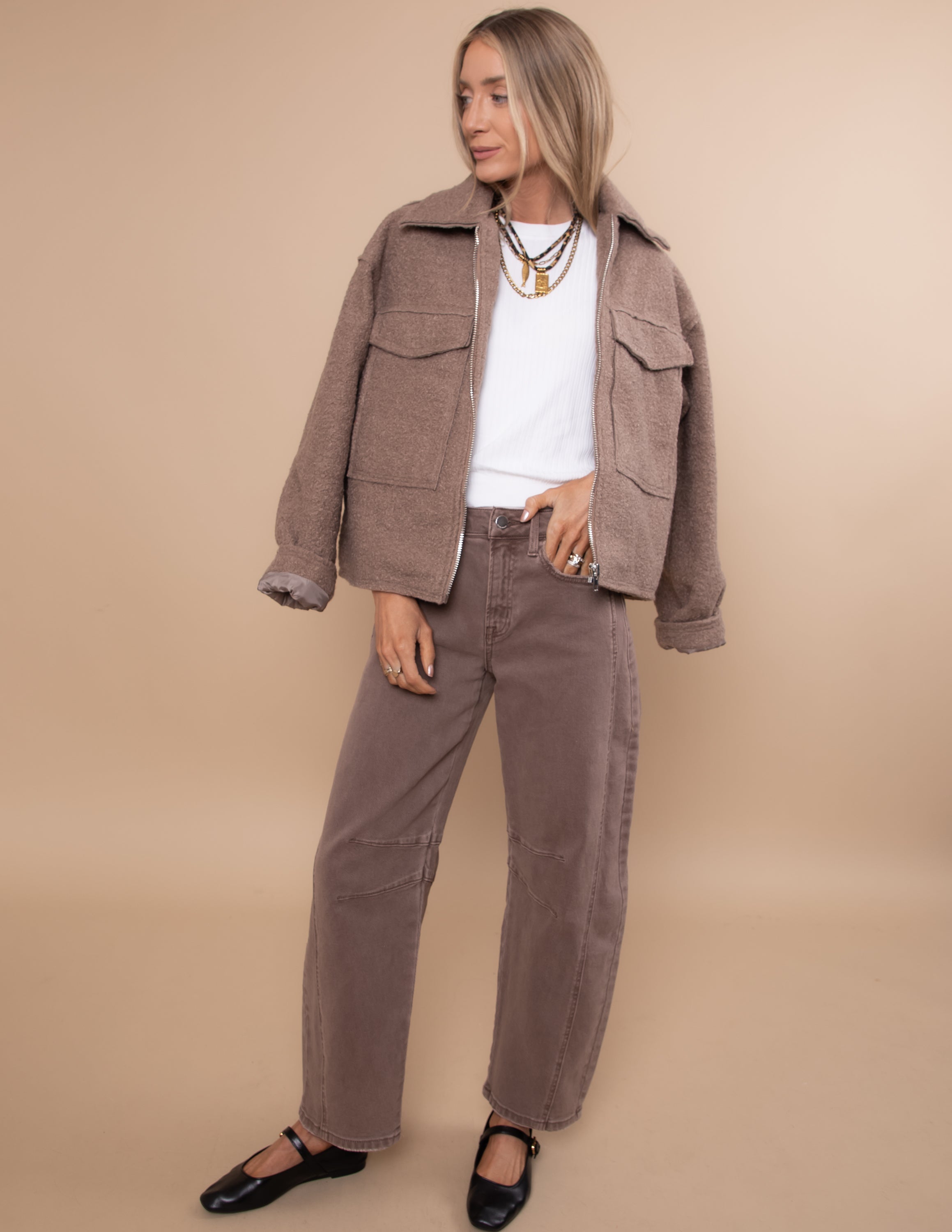 Aleia Boucle Jacket
