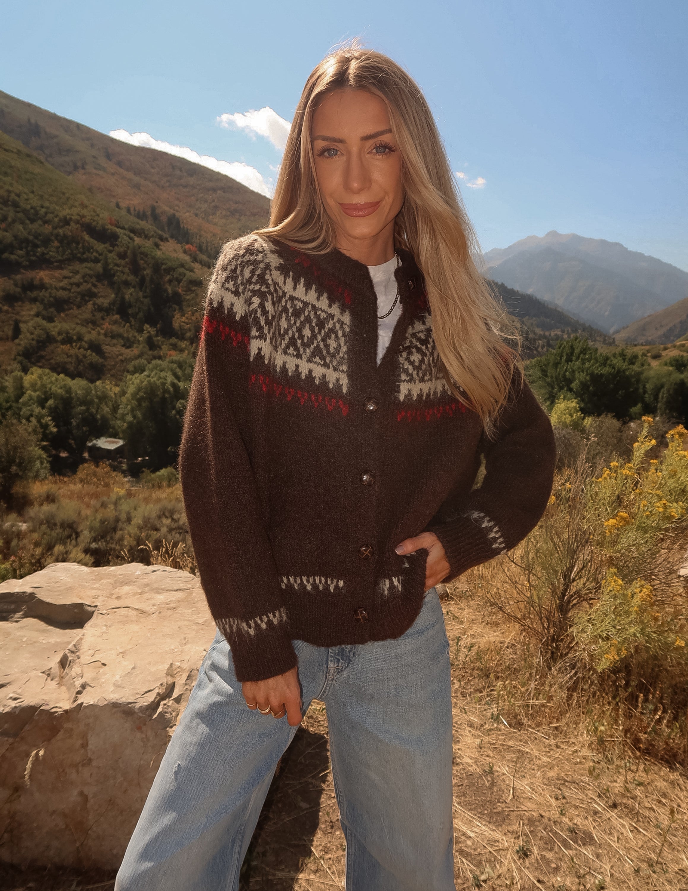 Nordic Fair Isle Cardigan