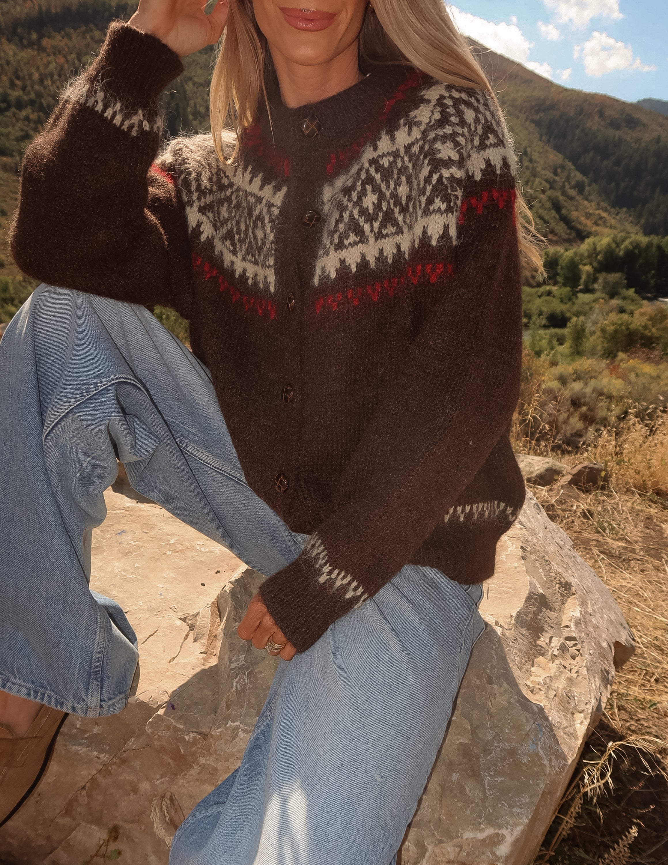 Nordic Fair Isle Cardigan